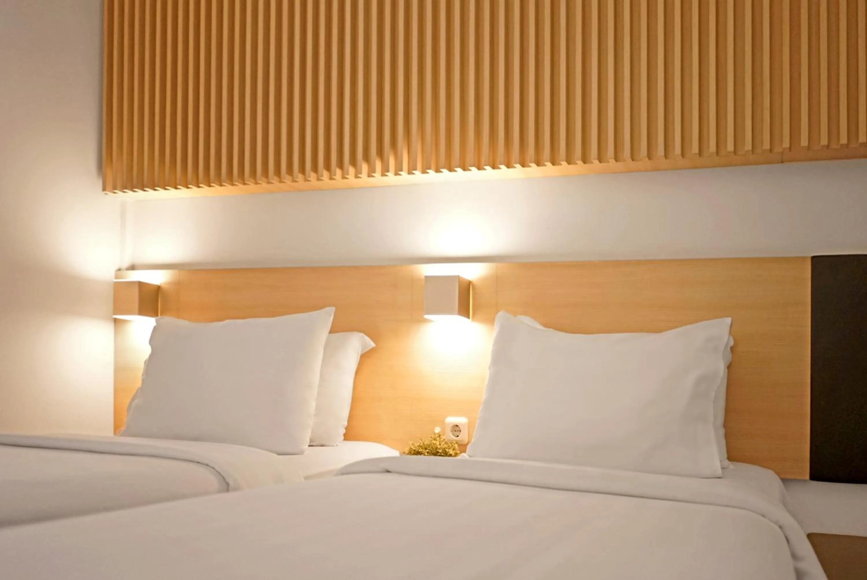 Bed in Malaka Hotel Bandung