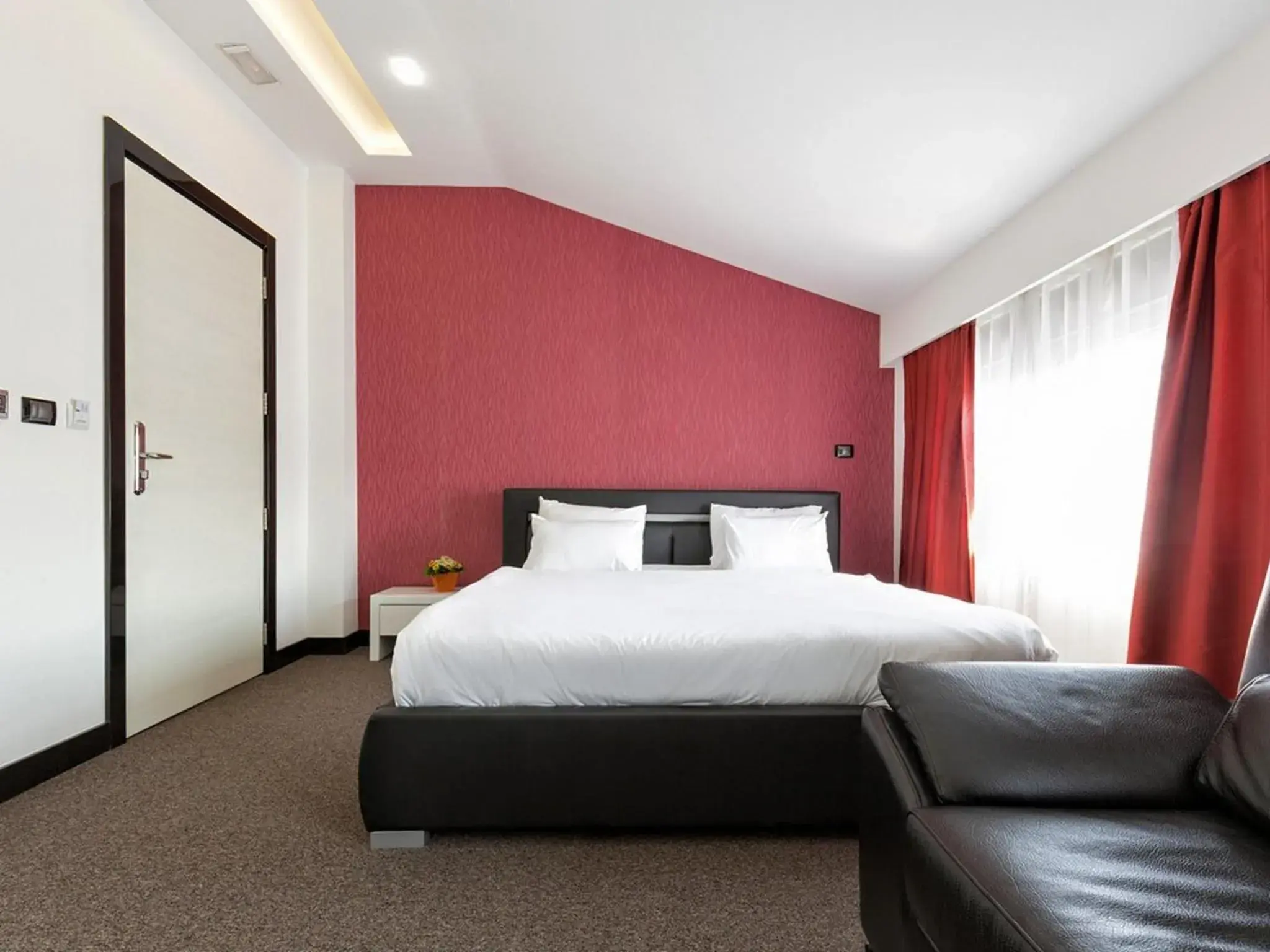 Bedroom, Bed in Nova City Hotel Signature Collection Belgrade