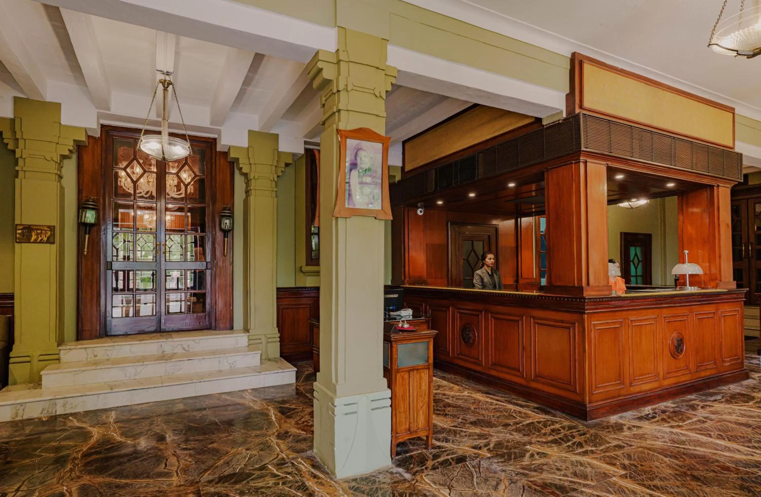 Lobby or reception in Ajit Bhawan - A Palace Resort