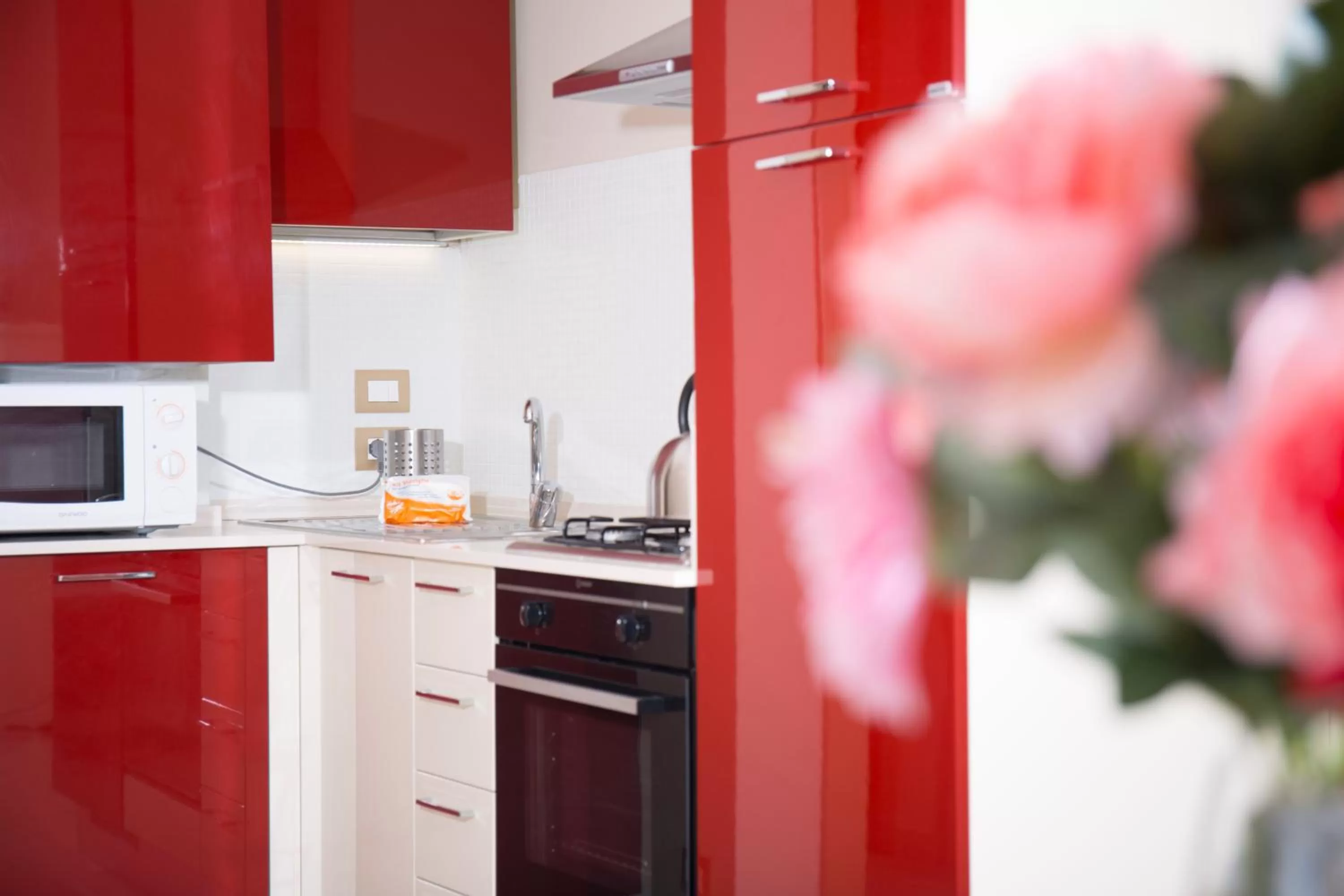 Kitchen or kitchenette, Kitchen/Kitchenette in Nero D'Avorio Aparthotel & SPA