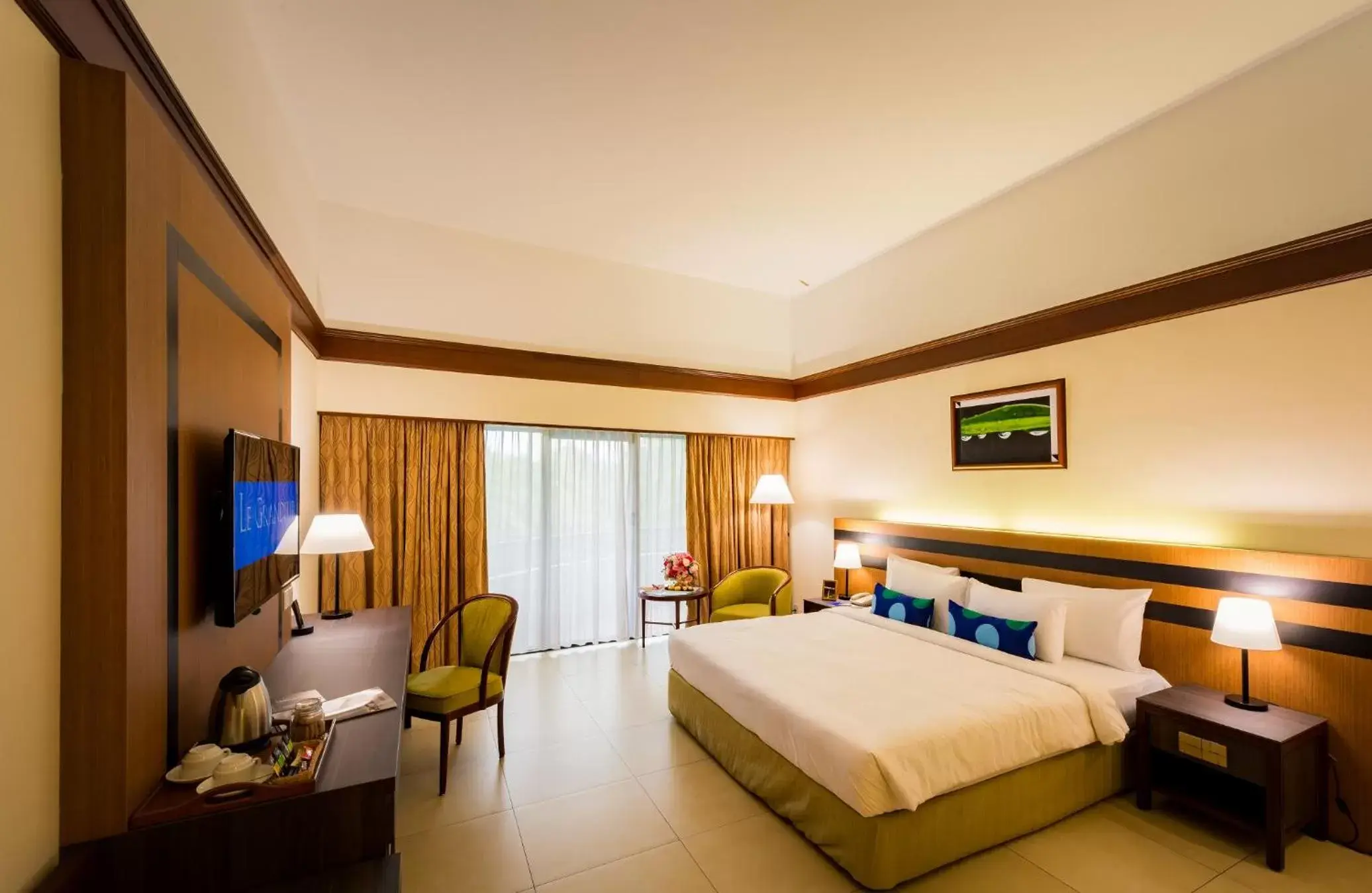 Bed in Le Grandeur Palm Resort Johor