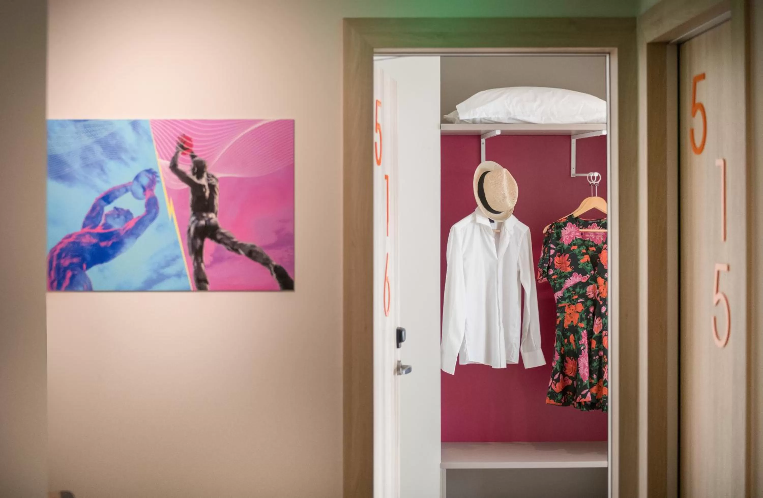 Decorative detail in ibis Styles Athens Routes