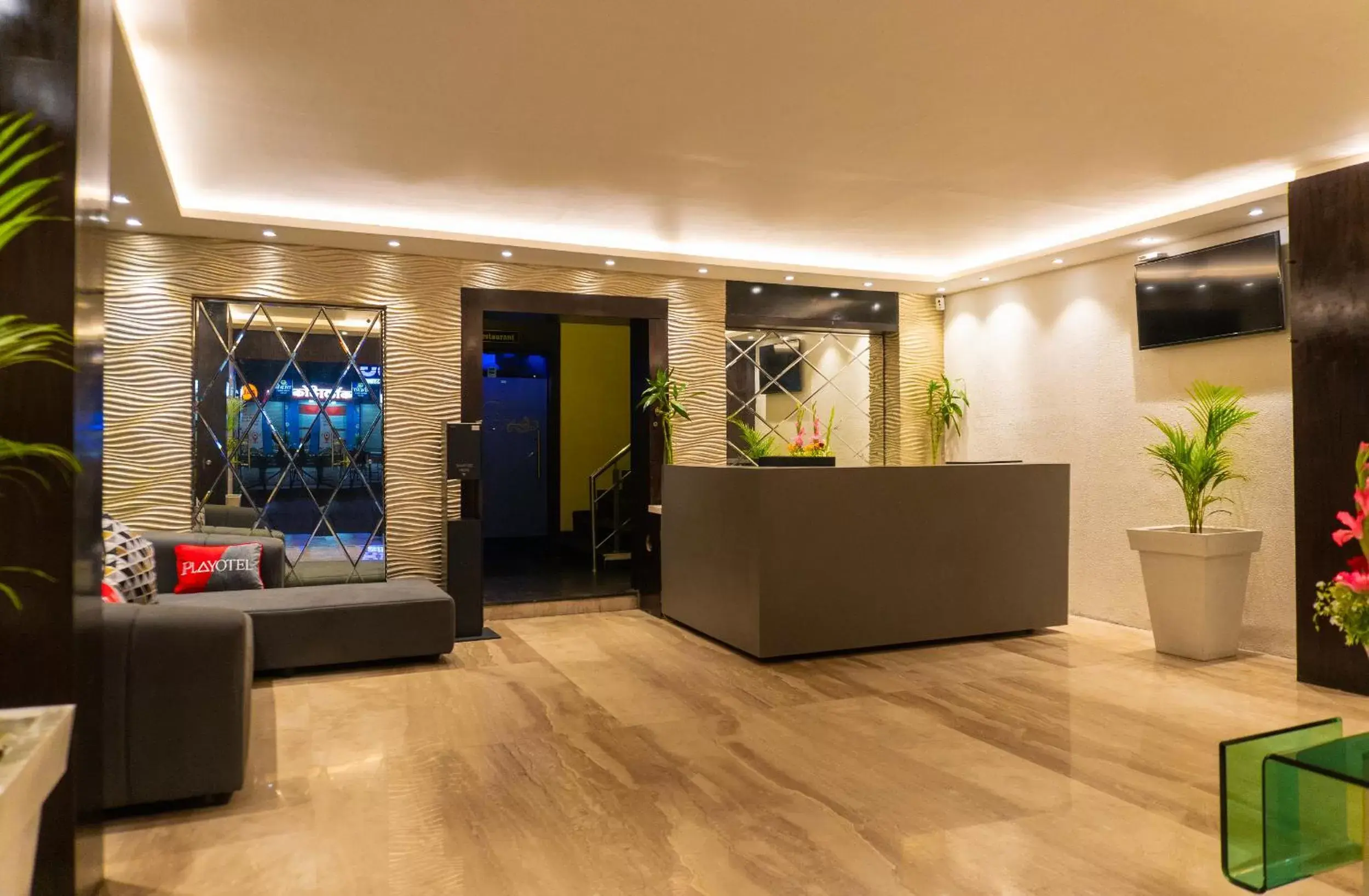 Lobby or reception in Hotel Golden Treat Lobby or reception in Hotel Golden Treat