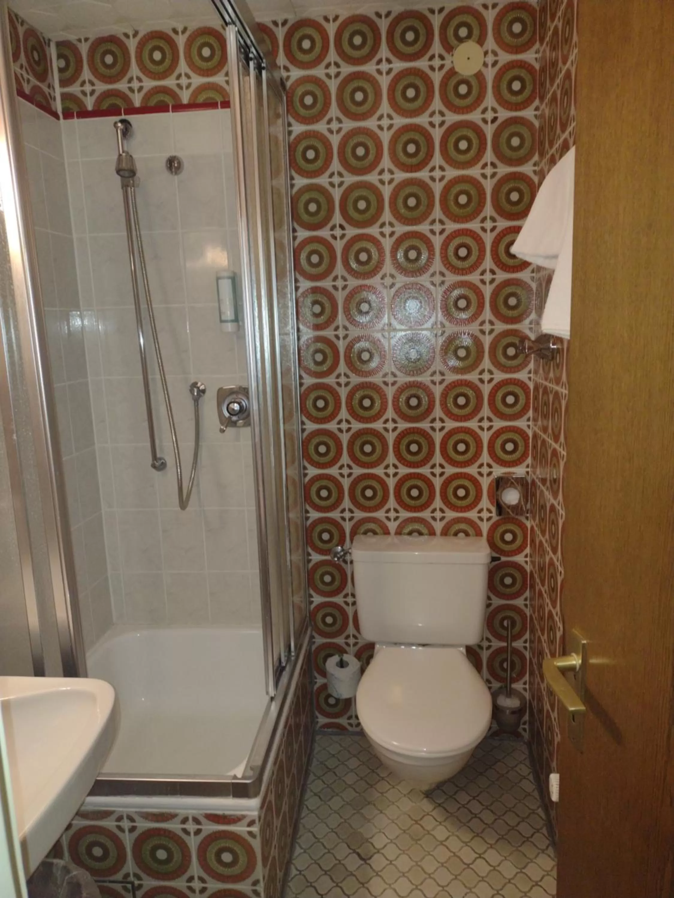 Shower, Bathroom in Hotel Waldblick