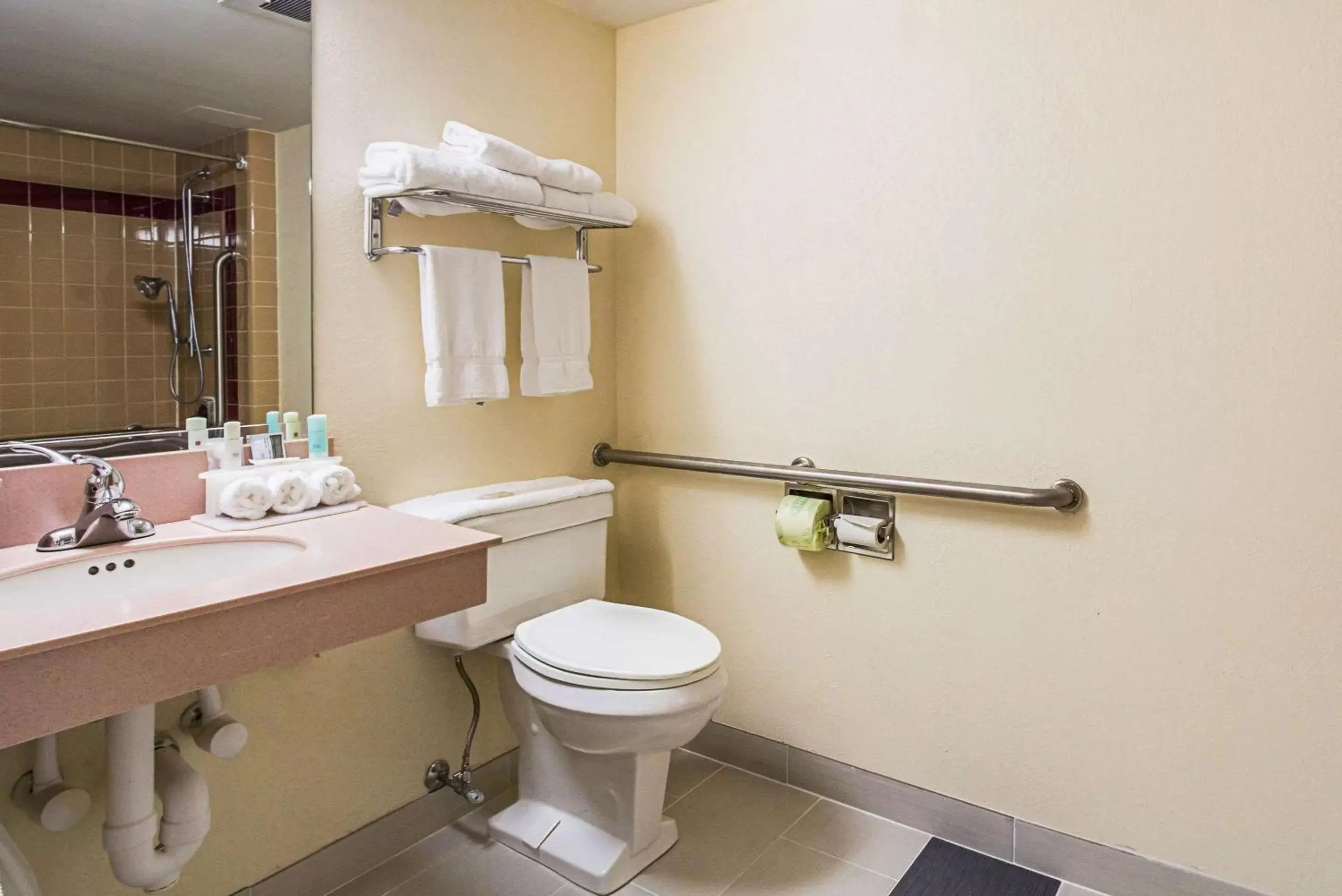 Photo of the whole room, Bathroom in Quality Inn & Suites Altoona Pennsylvania