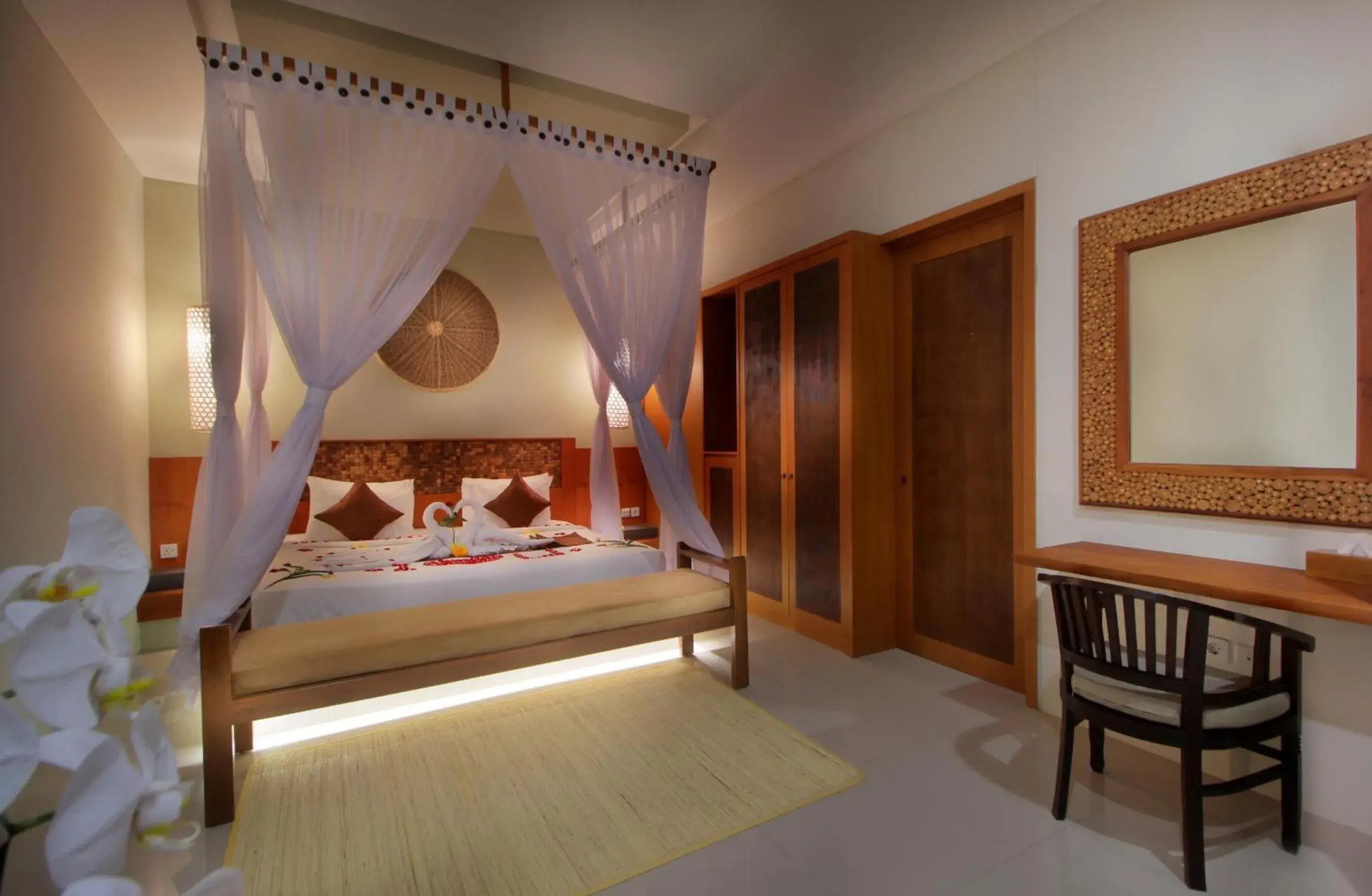 Bed in Maharaja Villas Bali - CHSE Certified