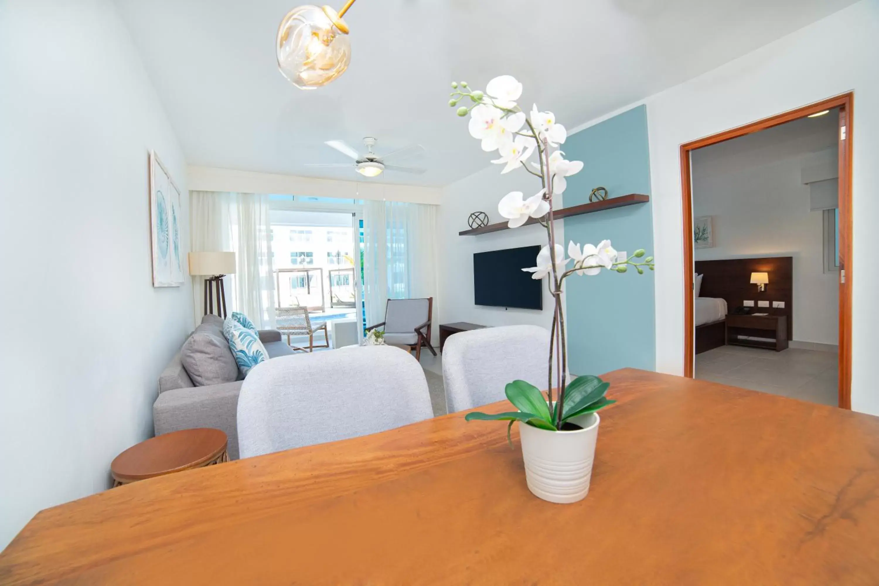 Living room, Seating Area in Presidential Suites Cabarete - Room Only