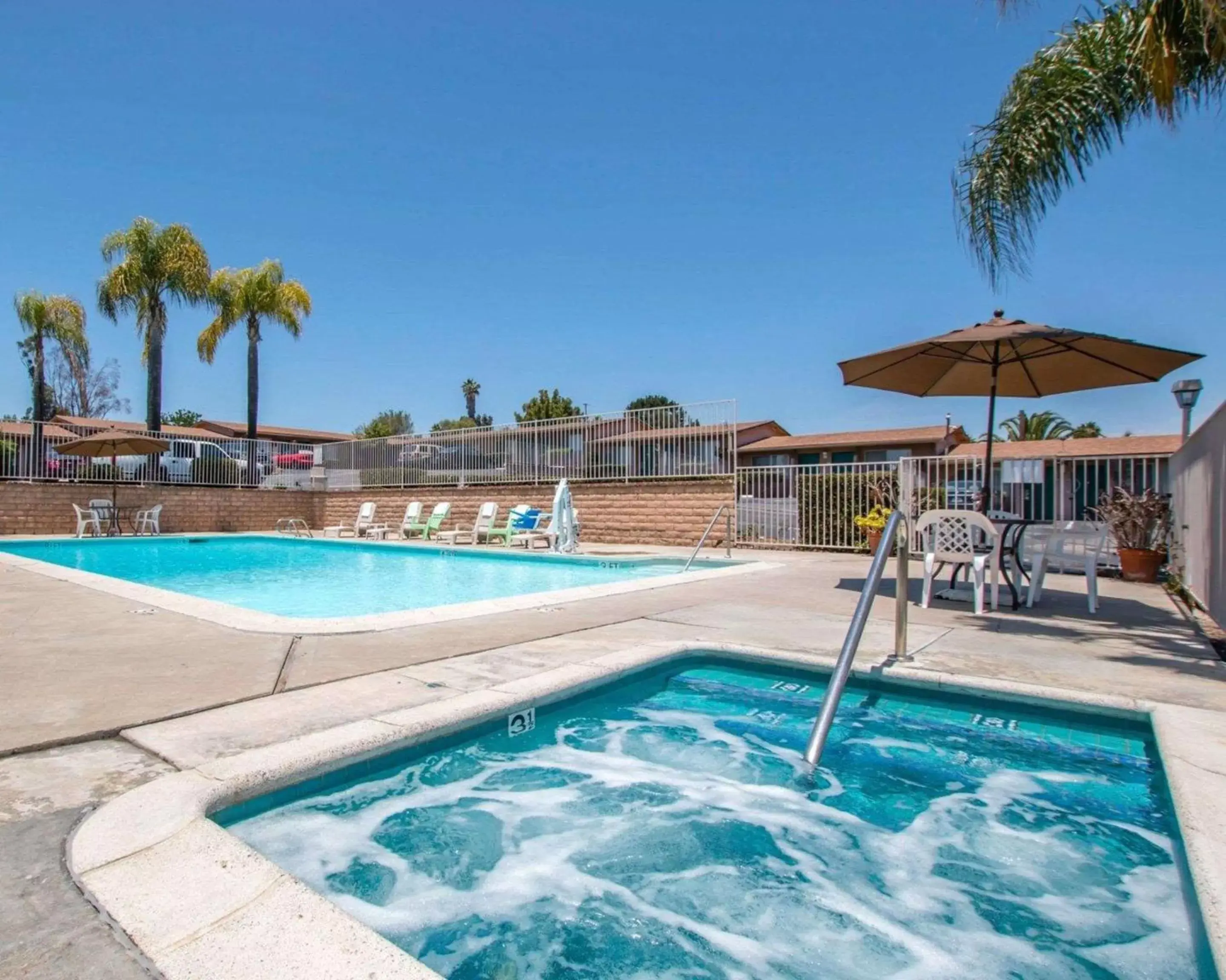 On site, Swimming Pool in Rodeway Inn Fallbrook Downtown