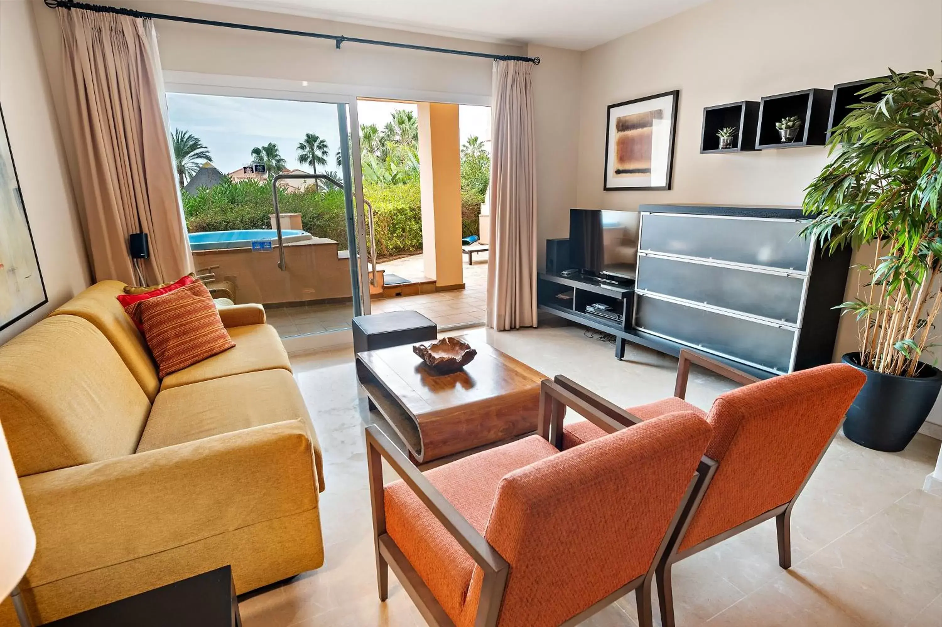 Living room, Seating Area in Wyndham Grand Residences Costa del Sol