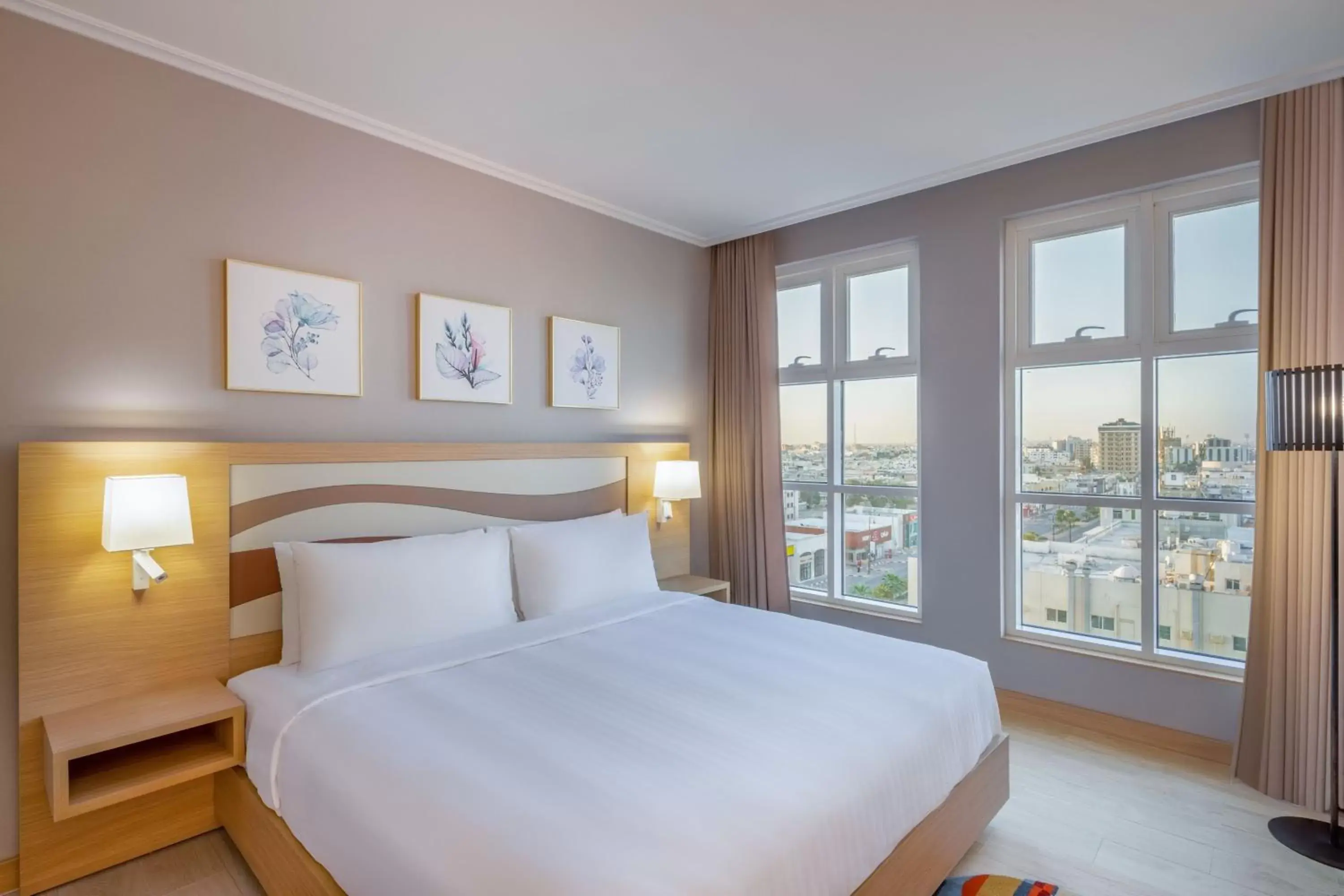 Bedroom, Bed in Residence Inn by Marriott Dammam