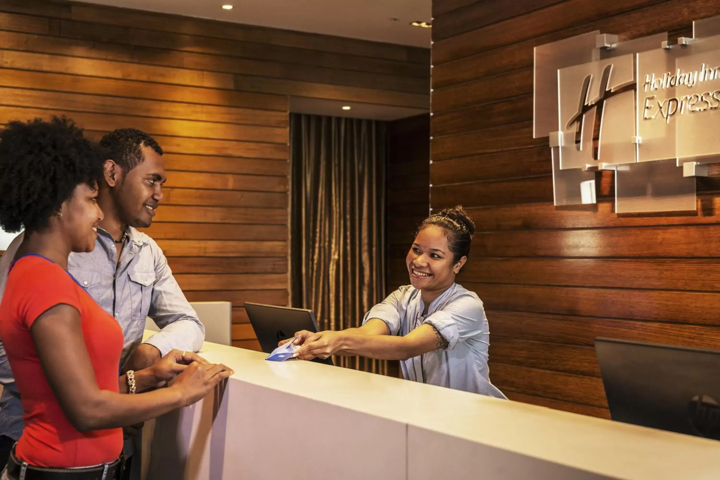 Property building, Lobby/Reception in Holiday Inn Express Port Moresby, an IHG Hotel