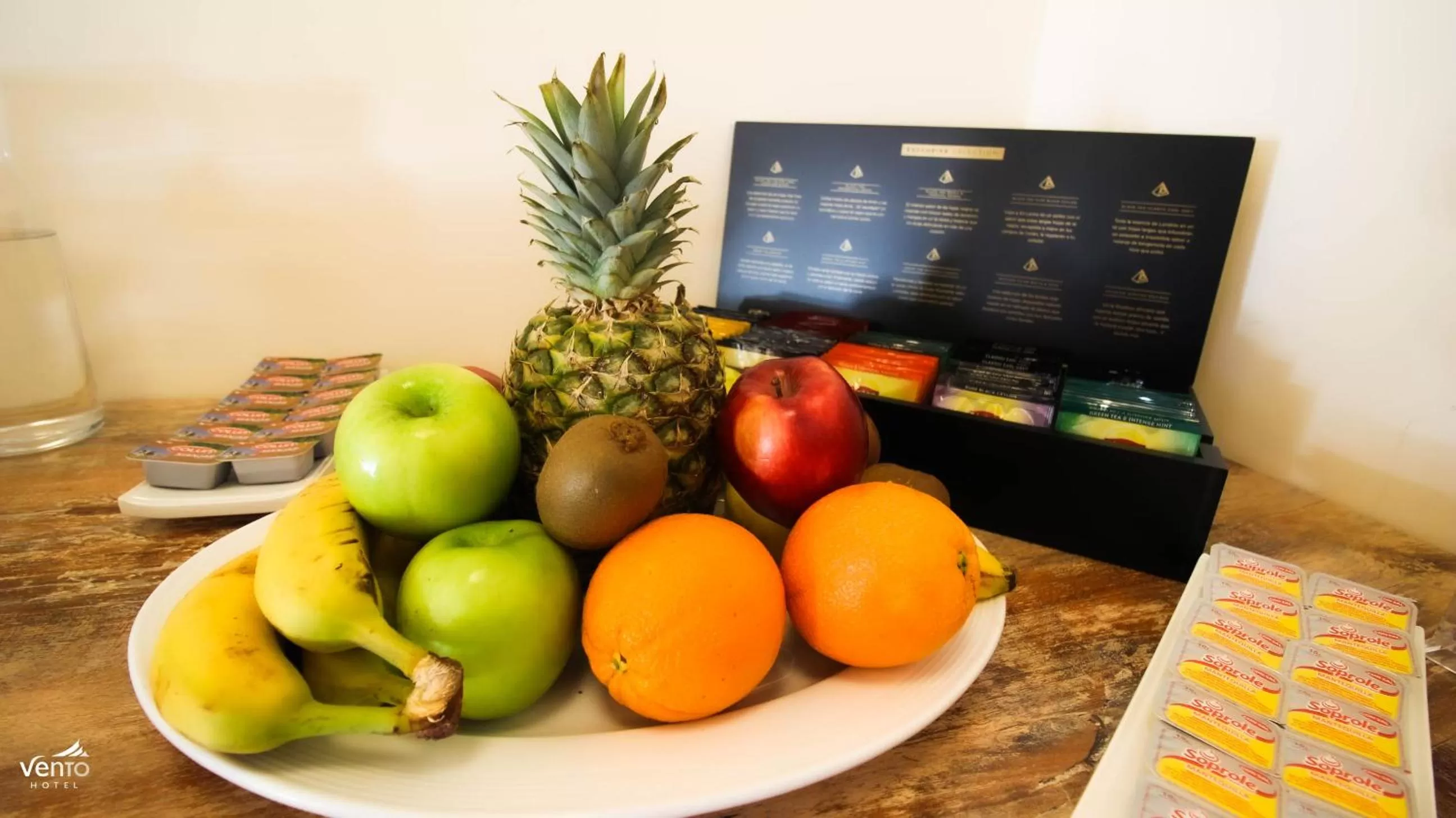 Food and drinks in Hotel Vento