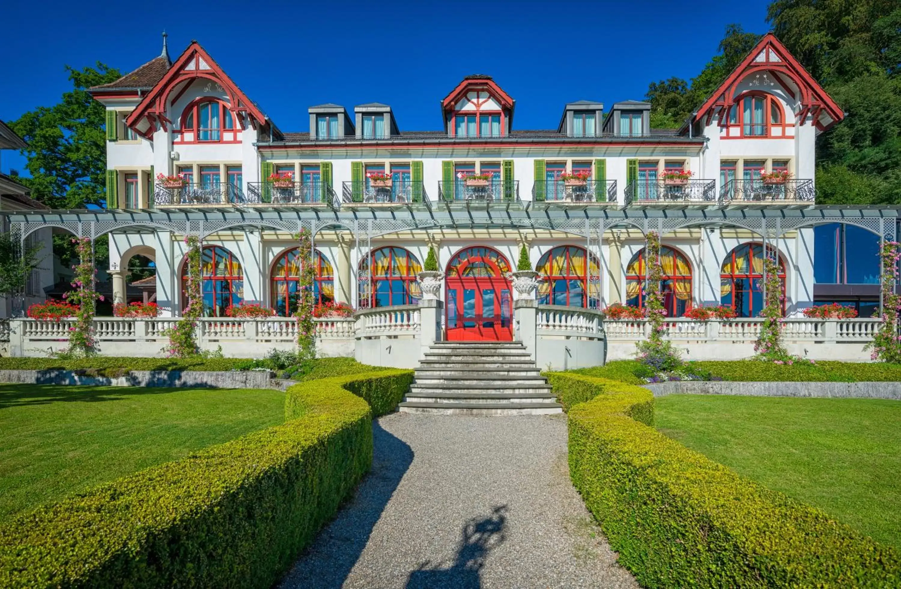 Garden, Property Building in Hotel Seeburg