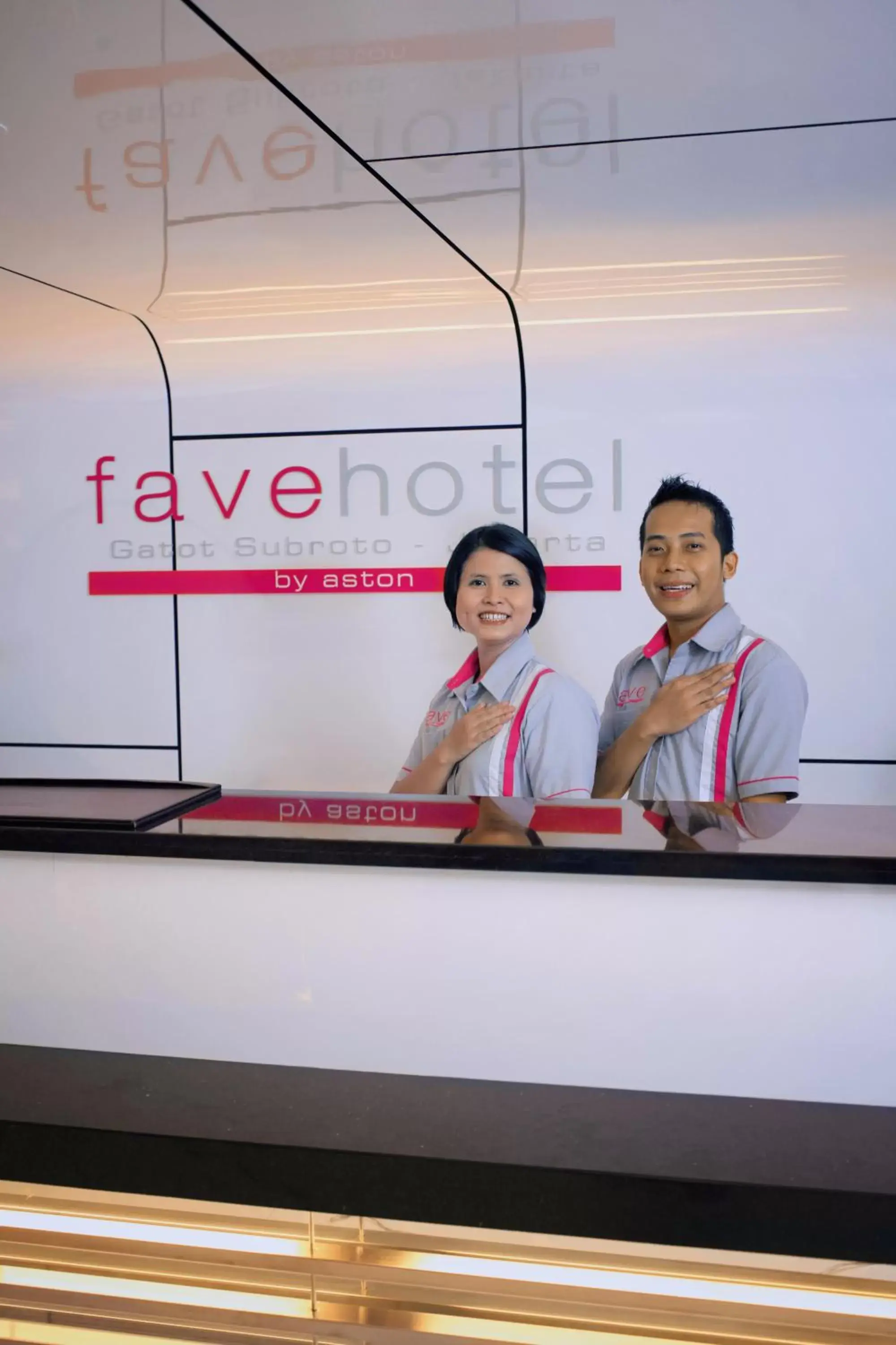 Lobby or reception in favehotel Gatot Subroto Jakarta