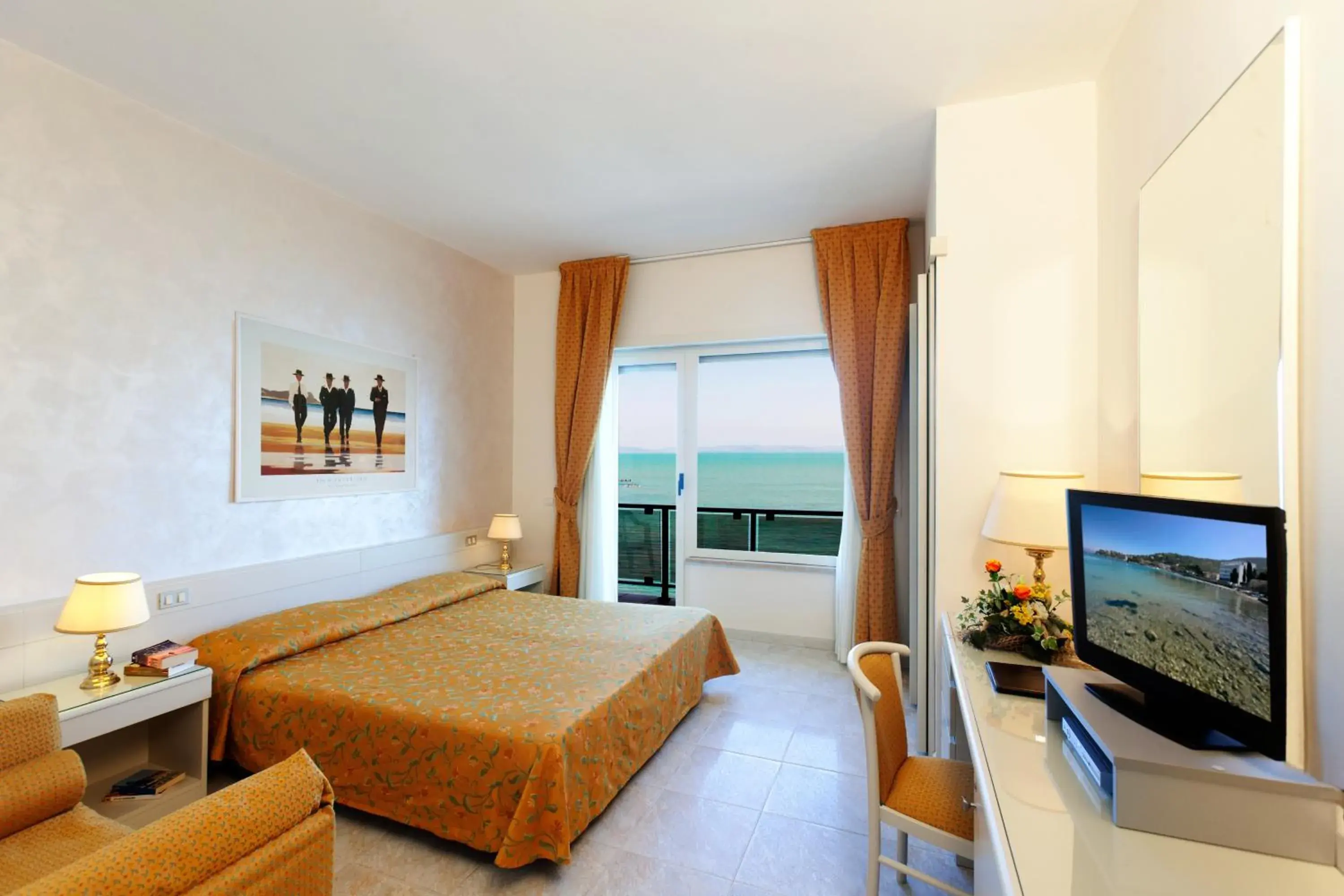 Double Room with Sea View in Baia D'Argento