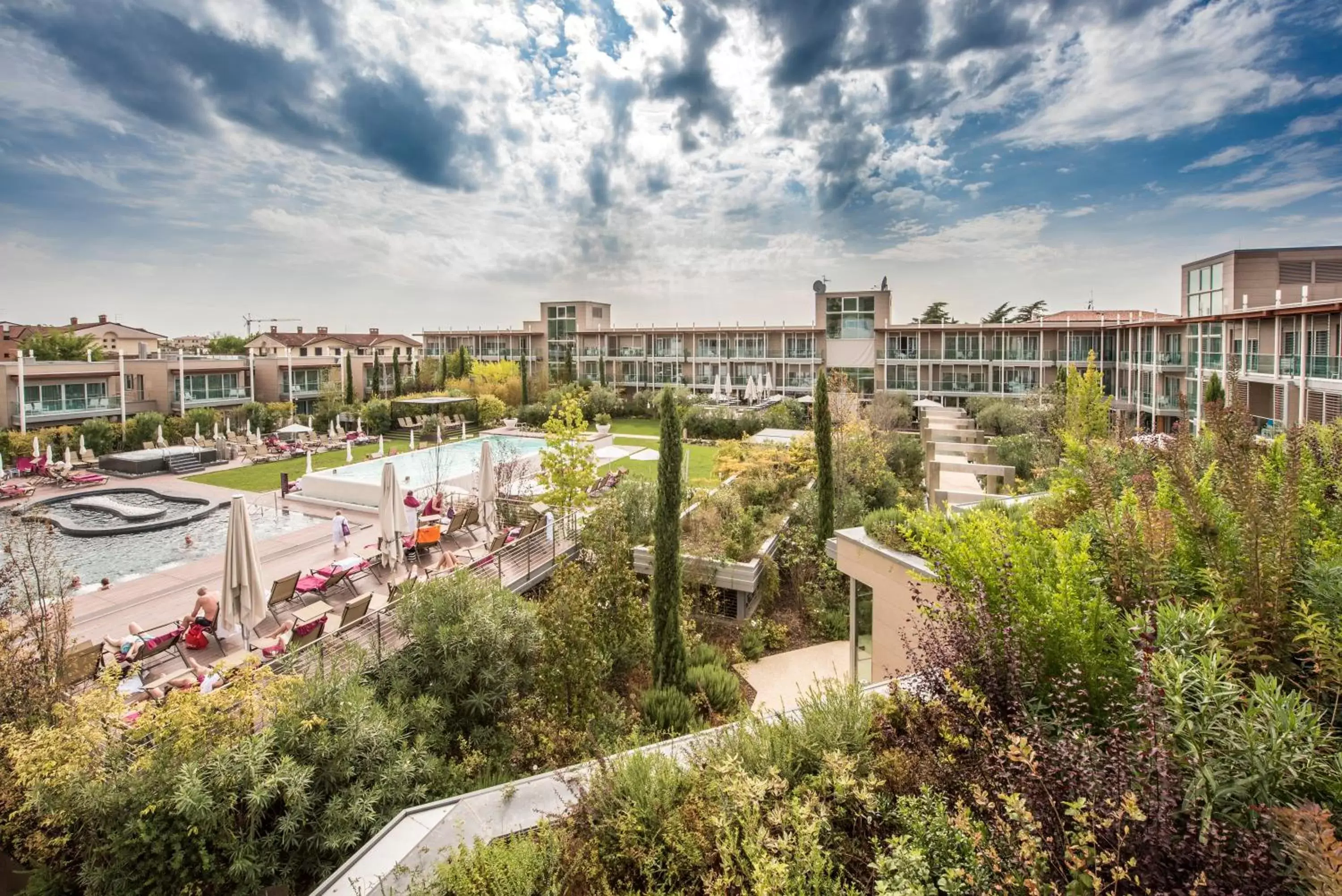 Garden in Aqualux Hotel Spa Suite & Terme