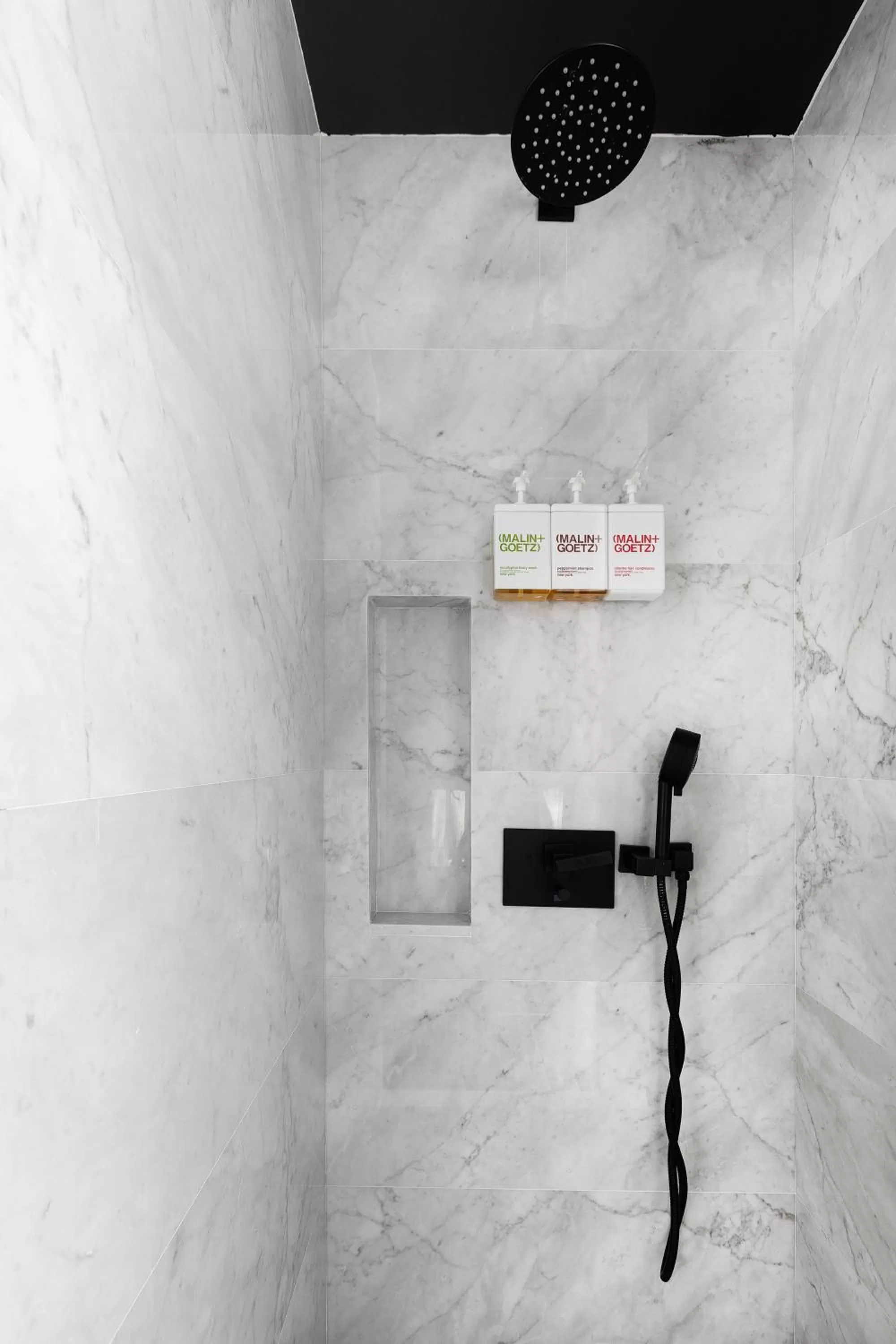 Shower in Placemakr Wall Street