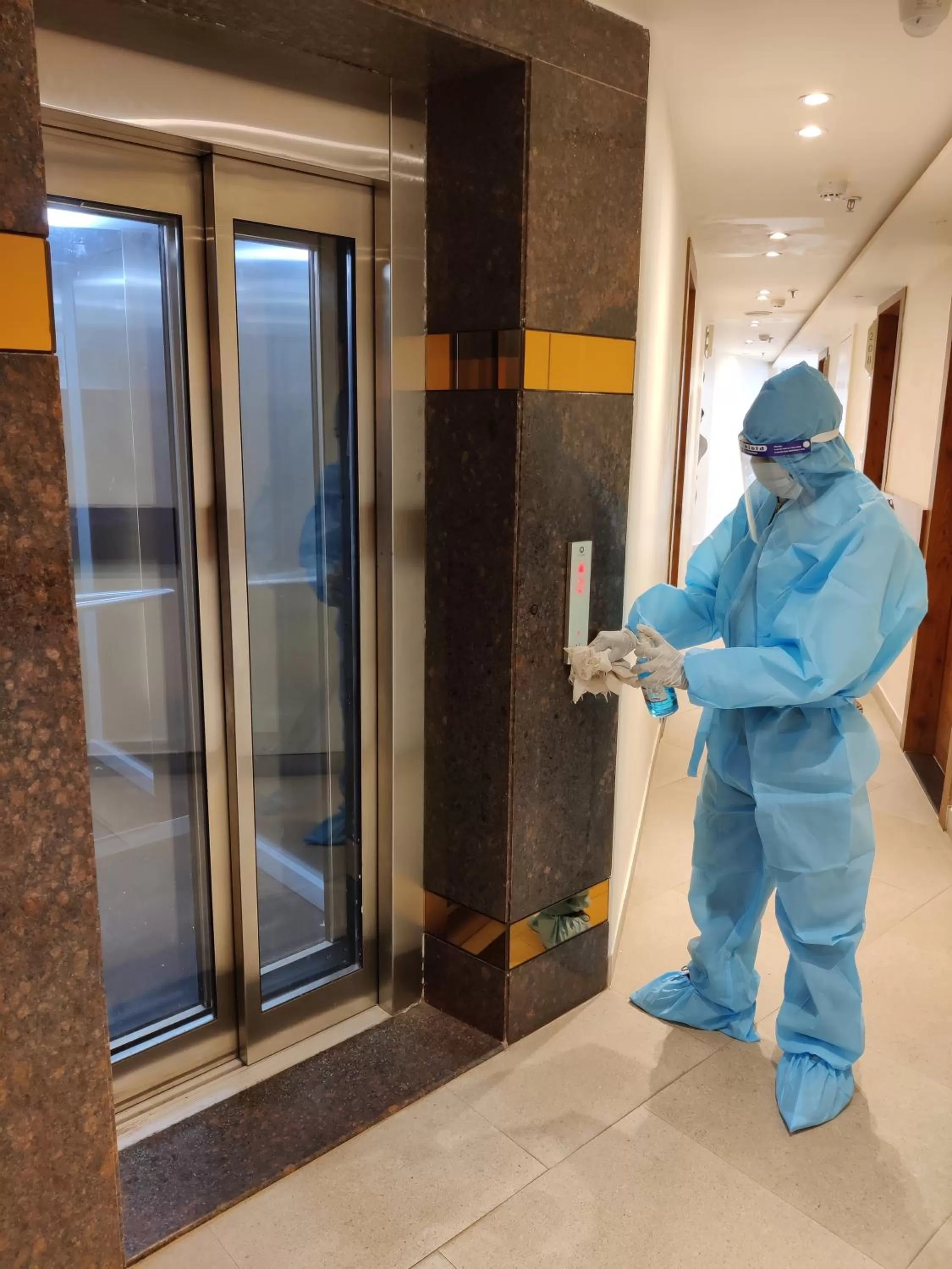 elevator in Hotel D SilverLeaf