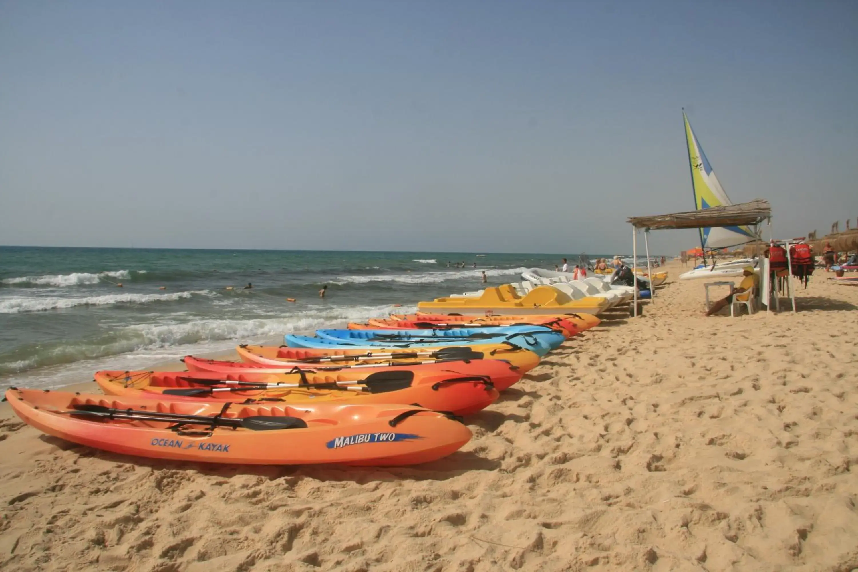 Beach in El Mouradi Hammamet