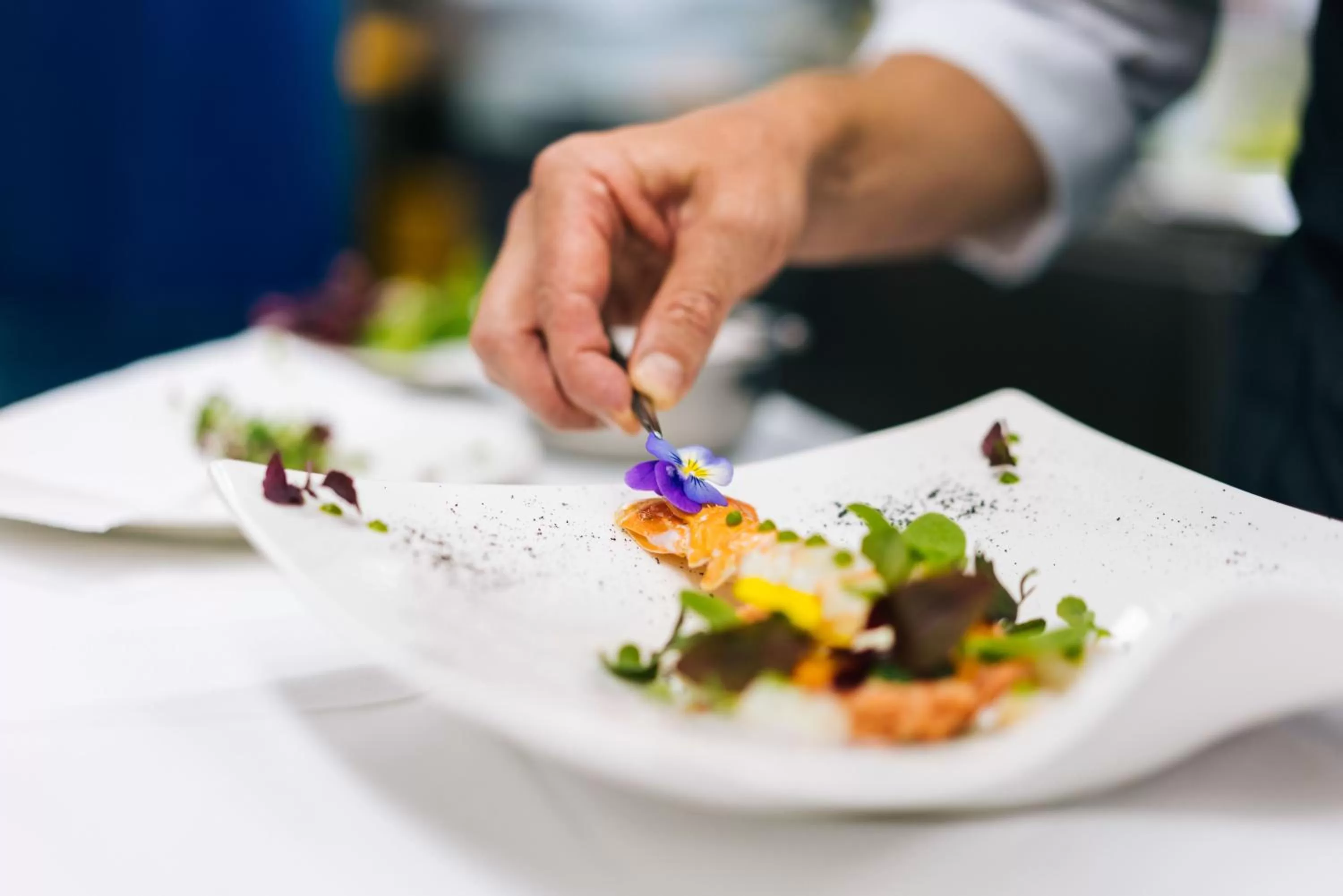 Food in Grand Hotel Villa Castagnola