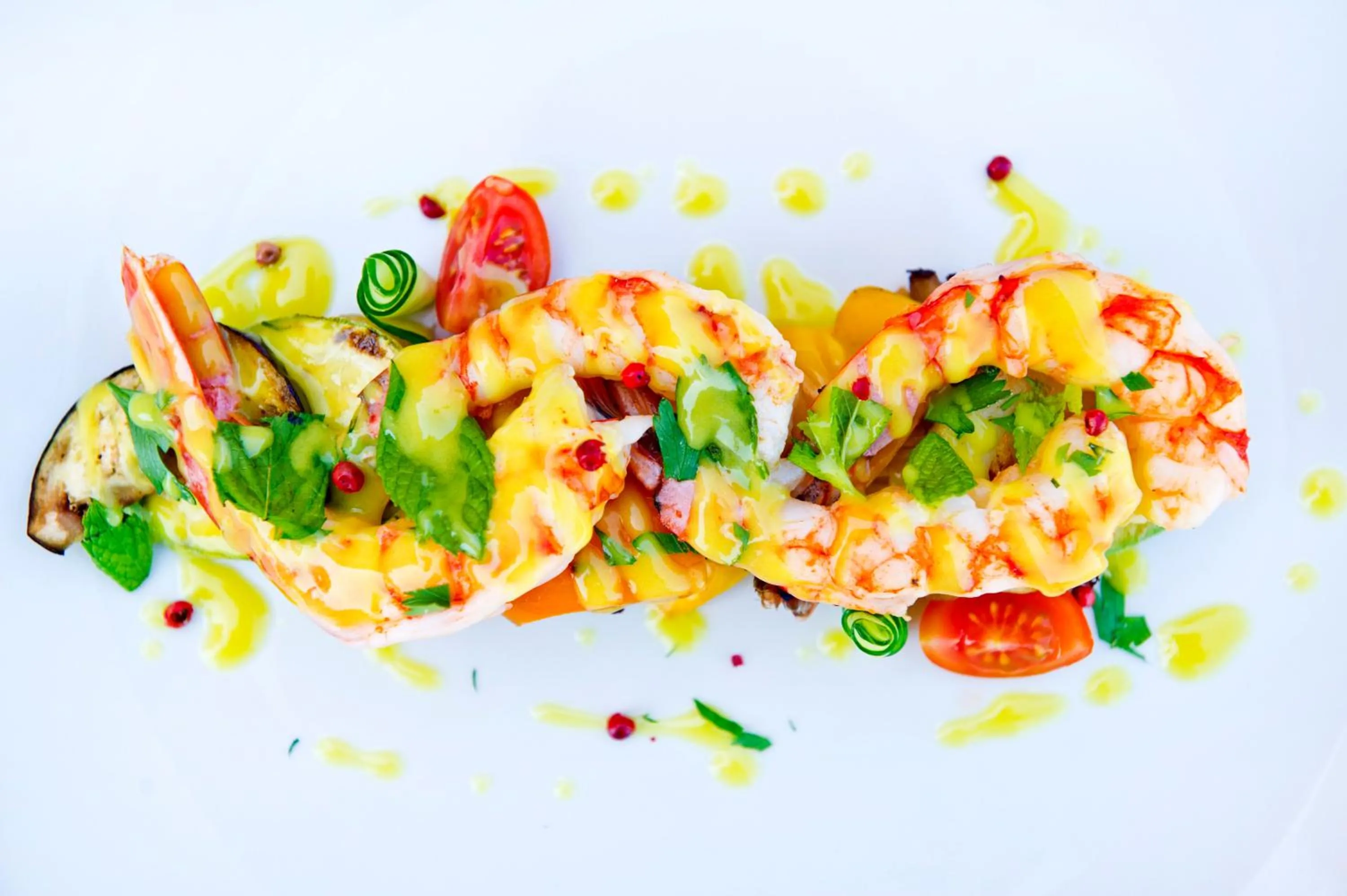 Food close-up in Pilot Beach Resort