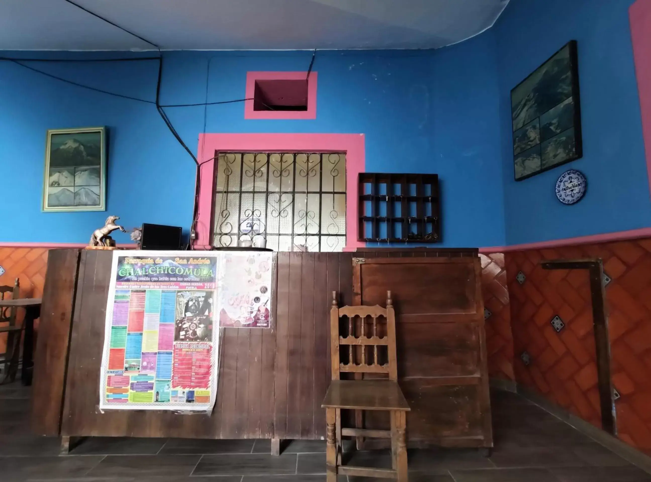 Lobby or reception in OYO Casa Vieja,Ciudad Serdán,Museo La Magnolia