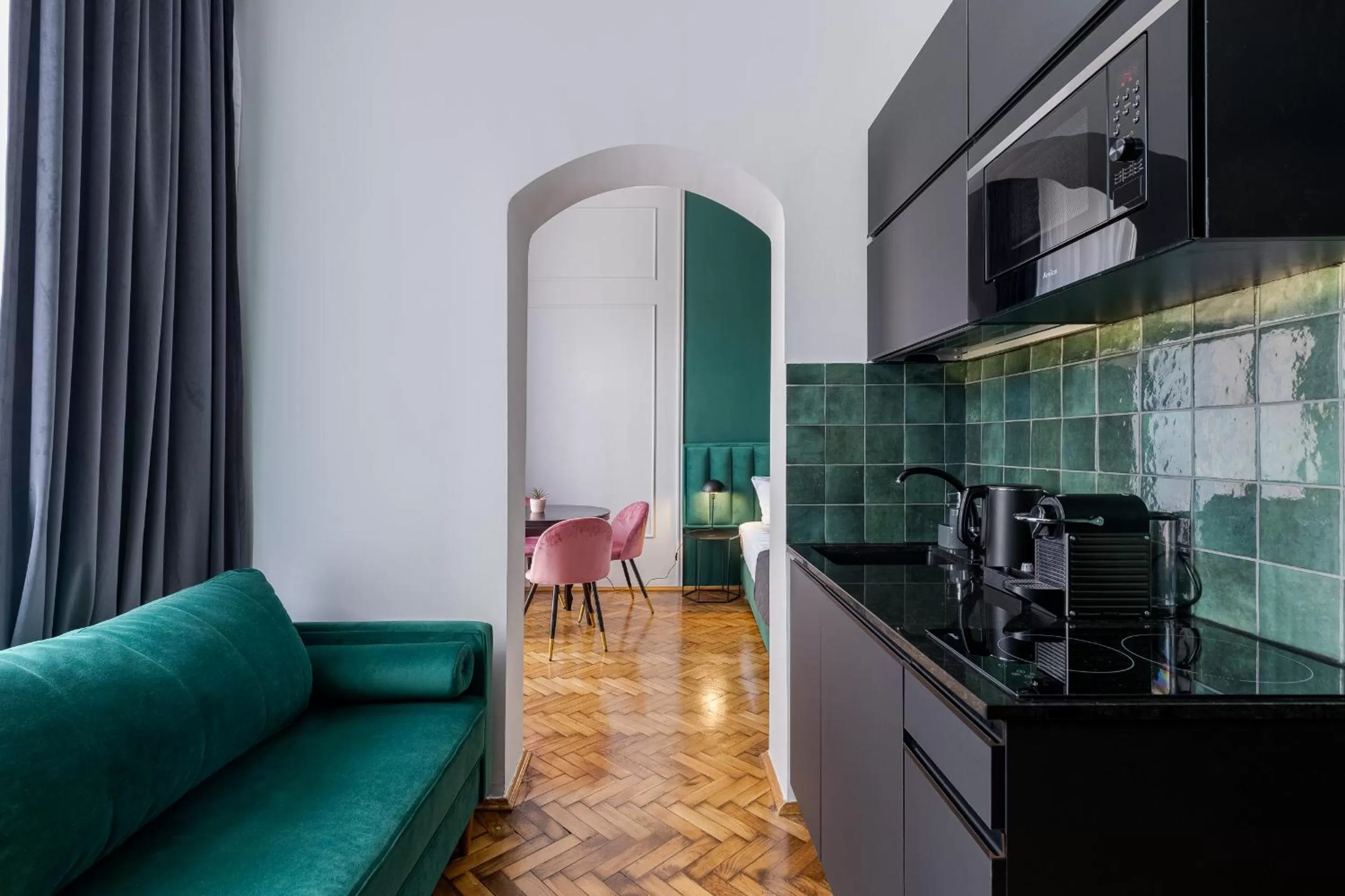 Kitchen or kitchenette in Wawel Boutique Residence - Krakow Old Town