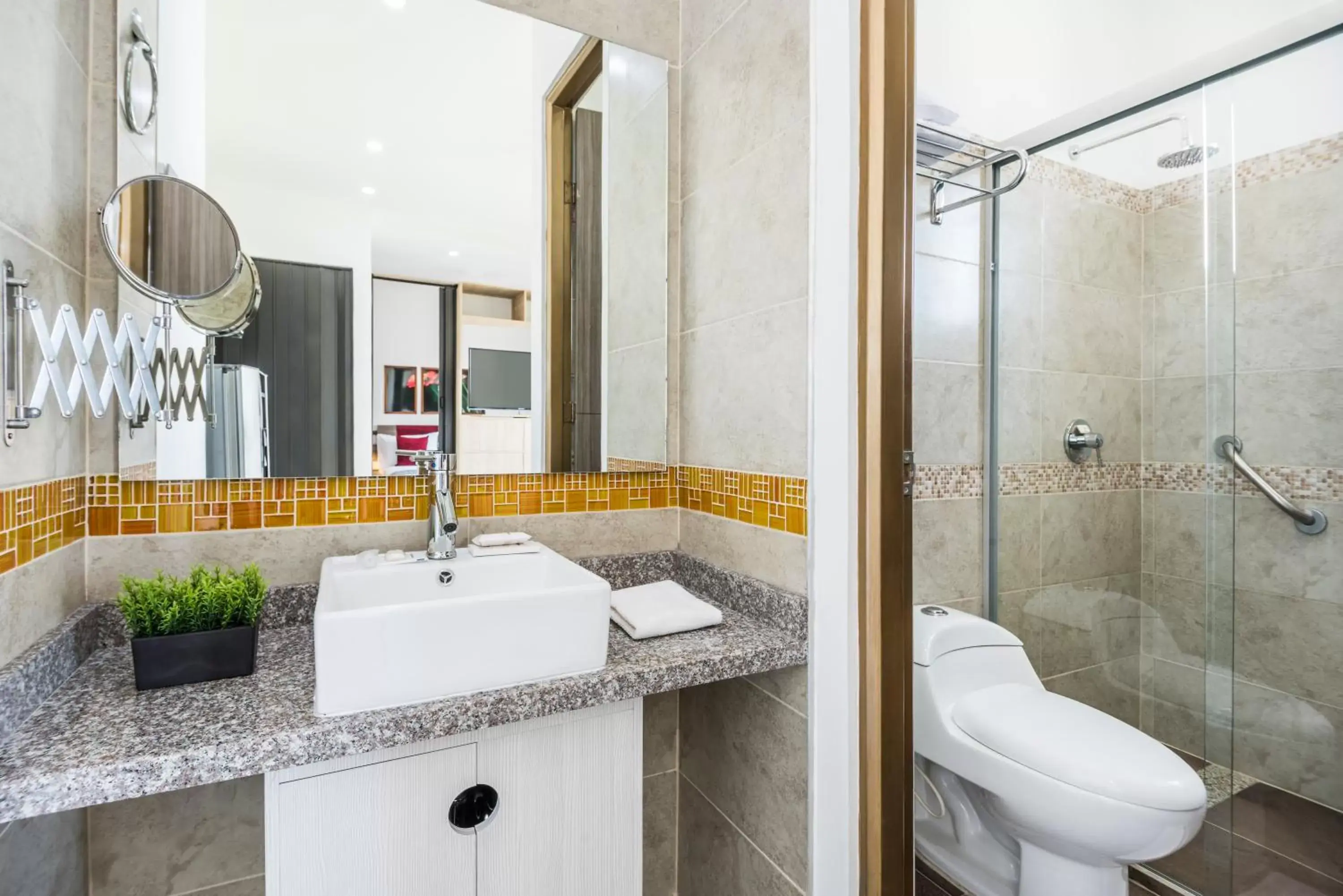 Bathroom in Terrazas Tayrona Travelers Apartamentos y Suites