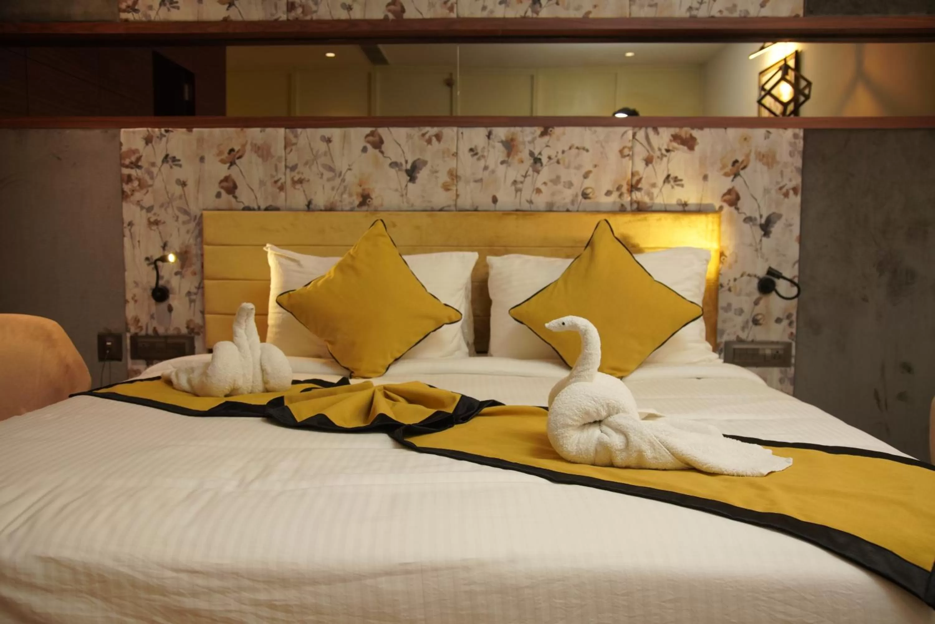 Bed in Hotel Namo Residency