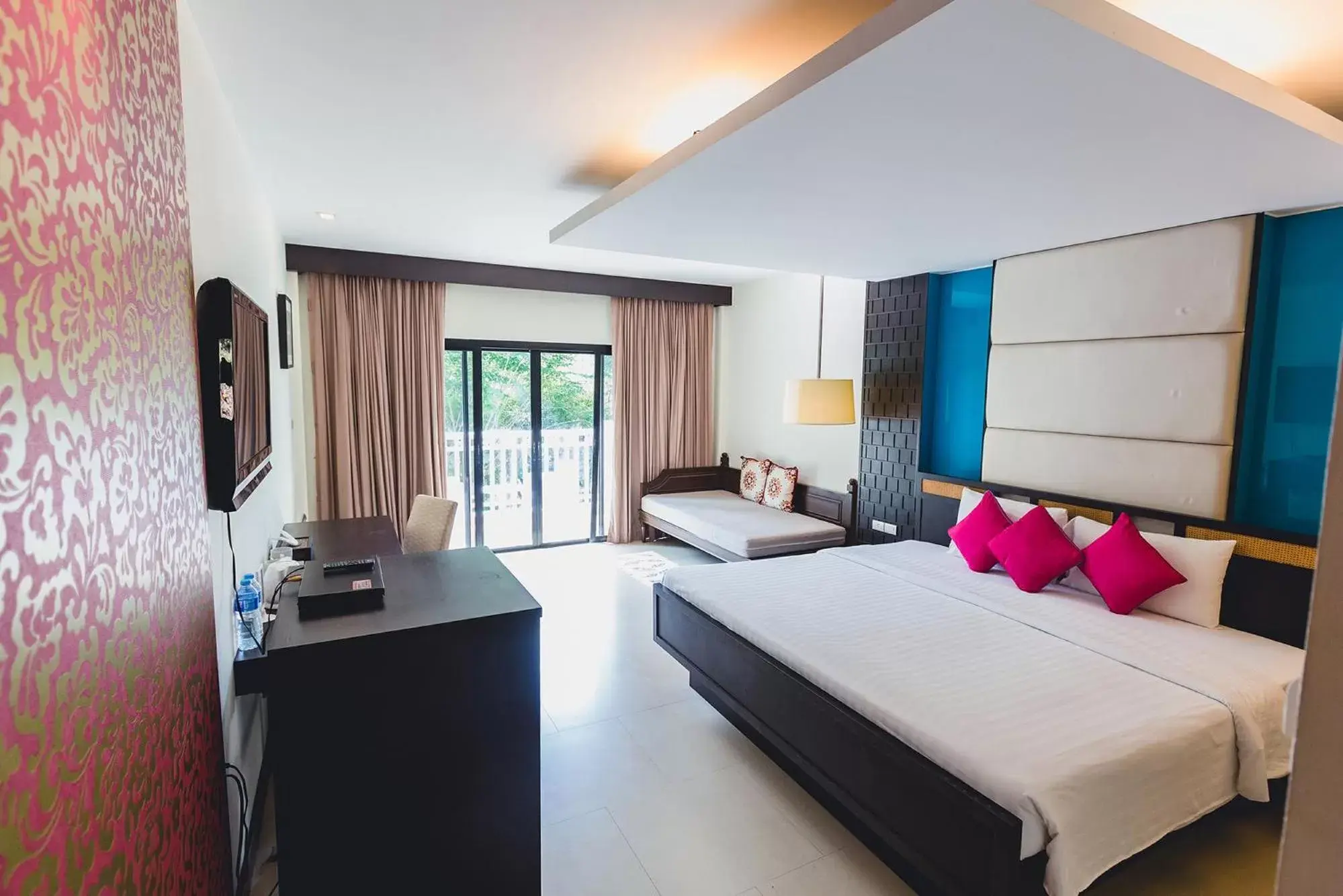 Bed in Krabi Tipa Resort - SHA EXTRA PLUS