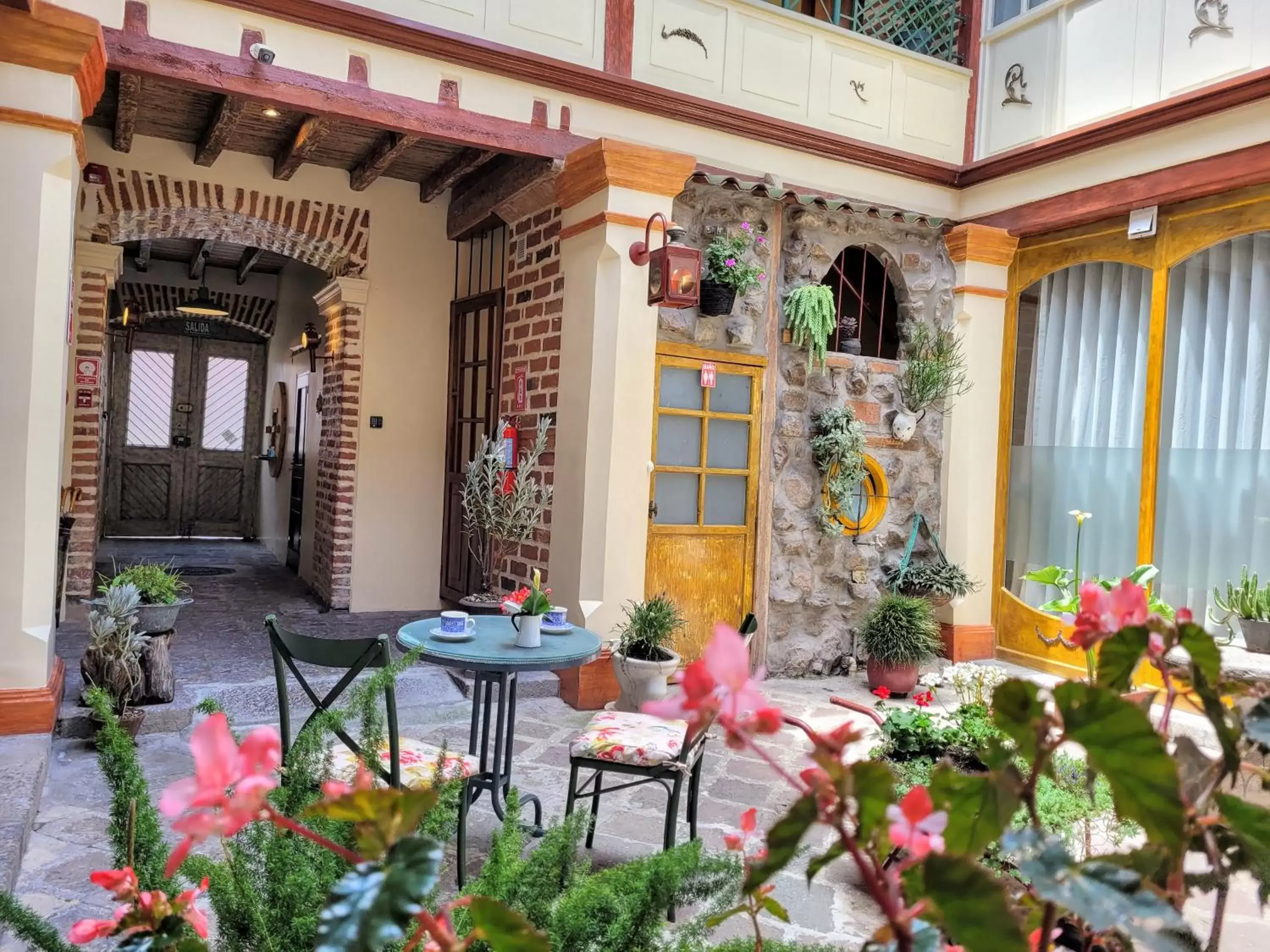 Garden view in Old Town Quito Suites, Apartments & Boutique Hotel