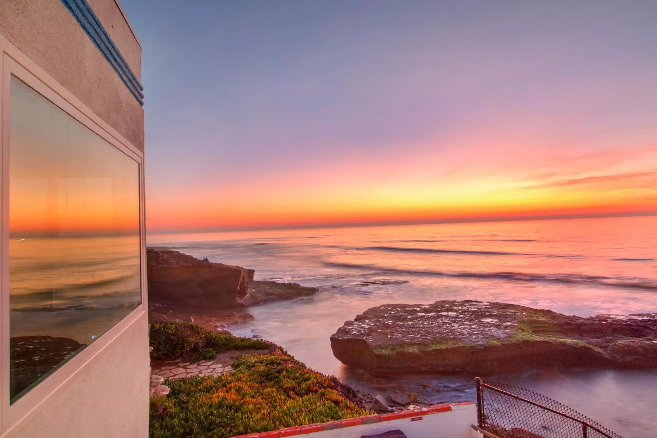 Patio in The Inn at Sunset Cliffs