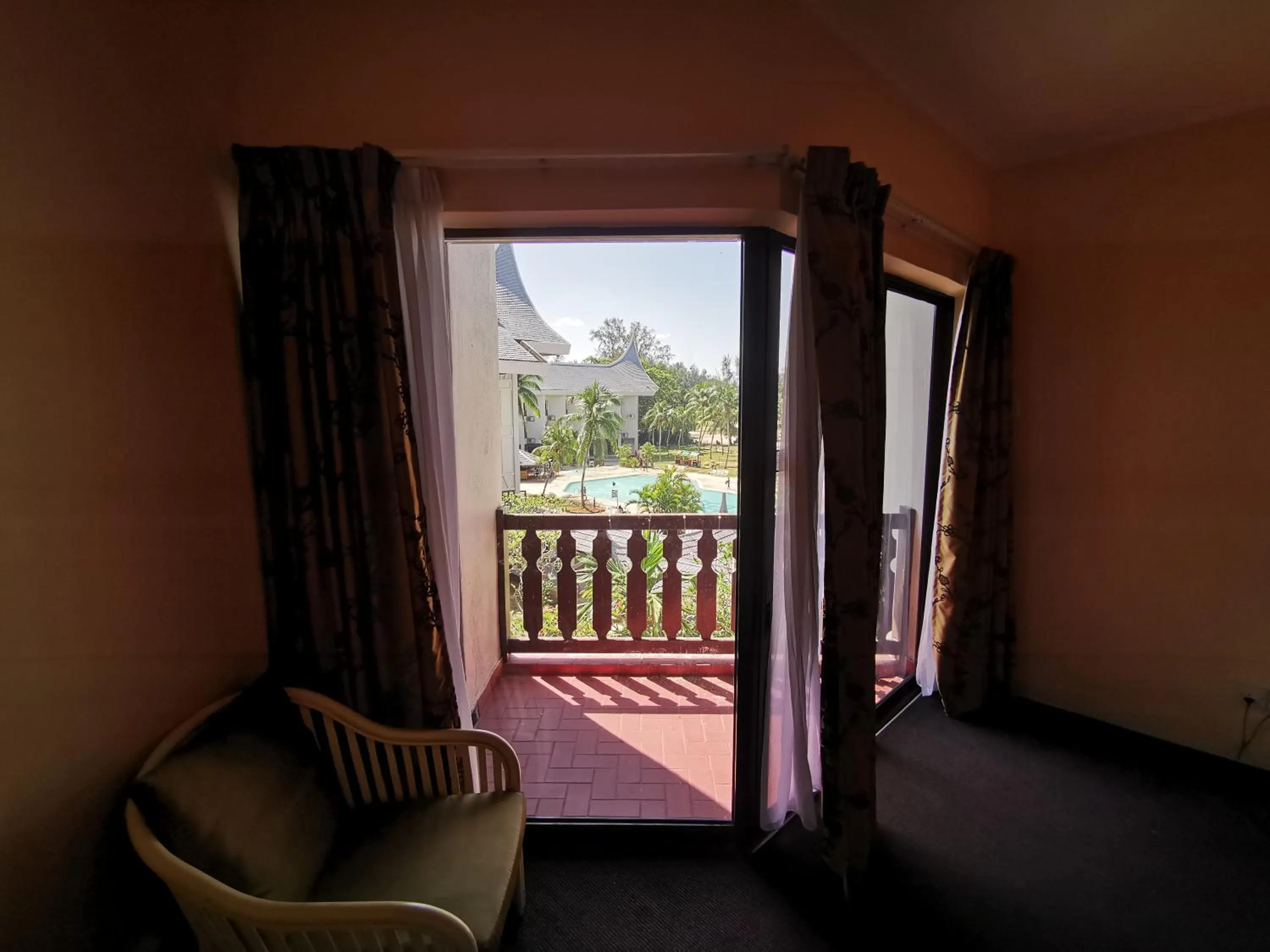 Balcony/Terrace in The Grand Beach Resort Port Dickson