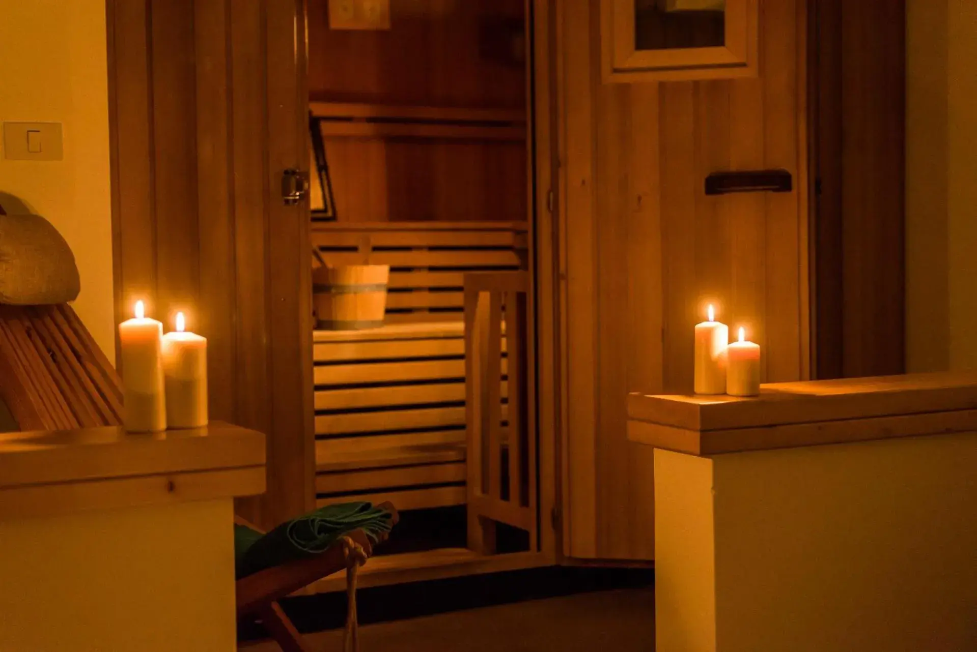 Sauna in Sporthotel Villa Stella