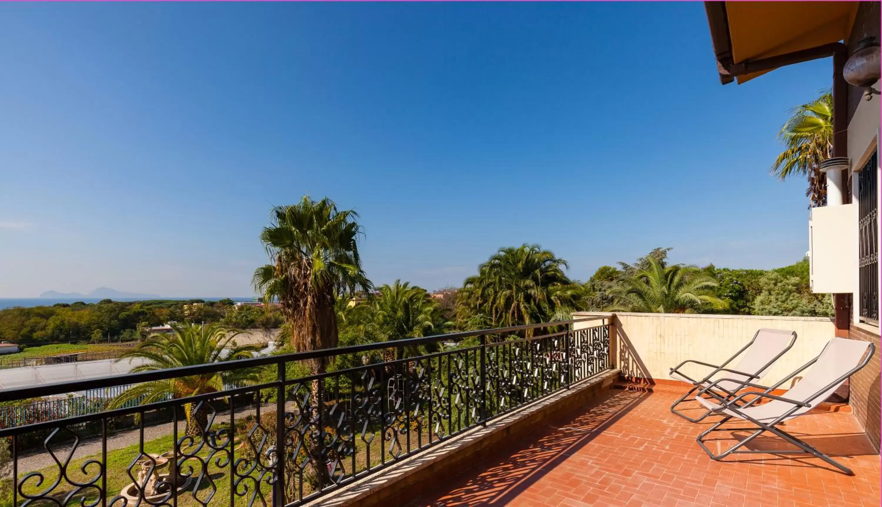 Balcony/Terrace in Villa Viuli