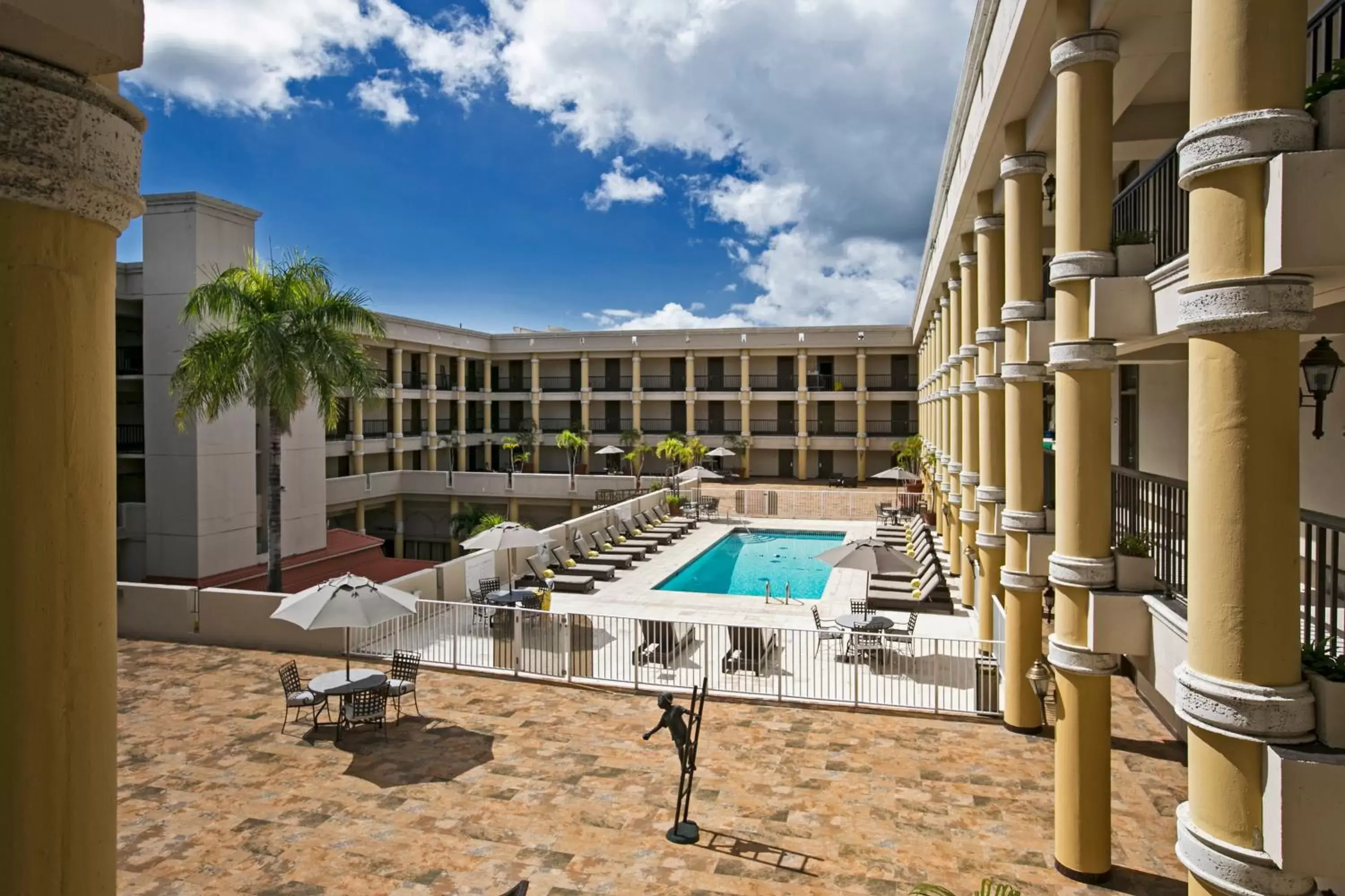 Swimming Pool in Windward Passage Hotel