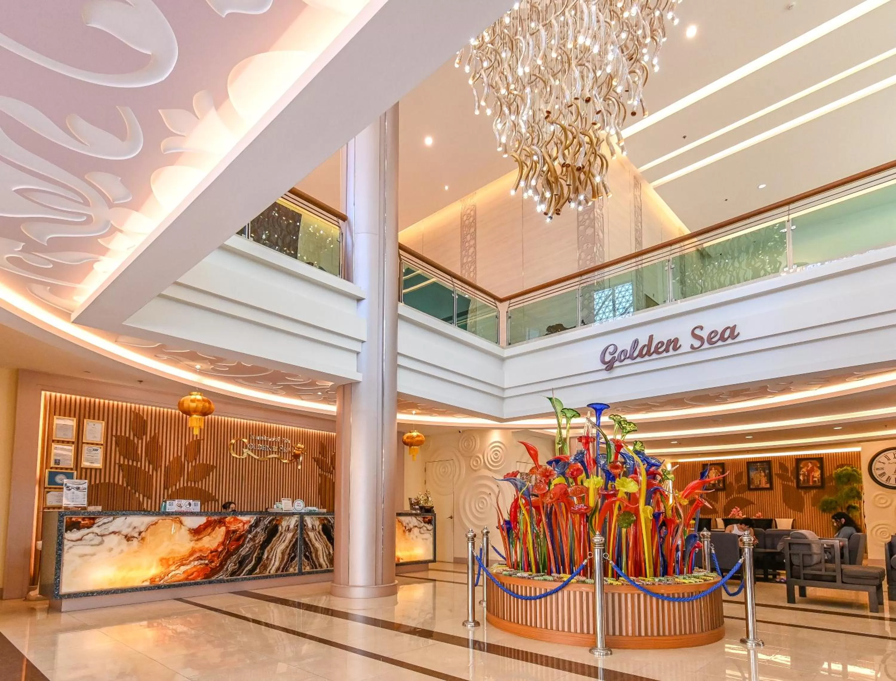 Lobby or reception in Golden Sea Hua Hin - SHA Extra Plus
