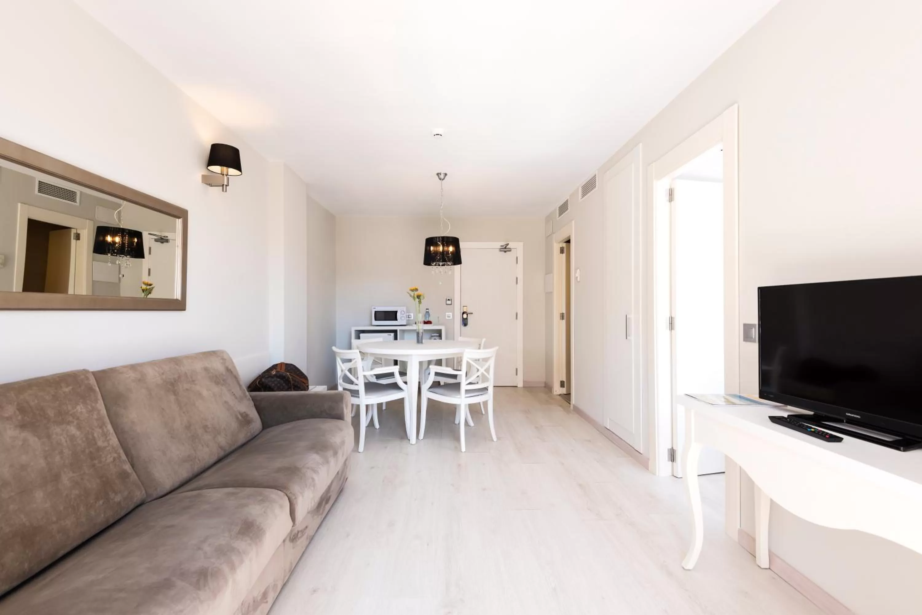Seating area in Alcudia Garden Aparthotel
