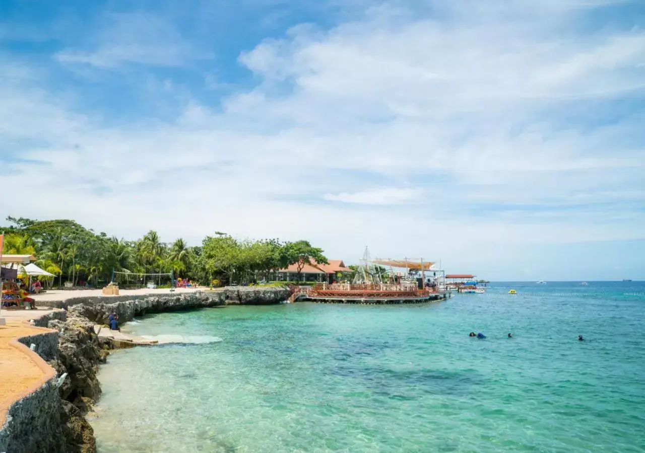 Beach in Jpark Island Resort & Waterpark Cebu