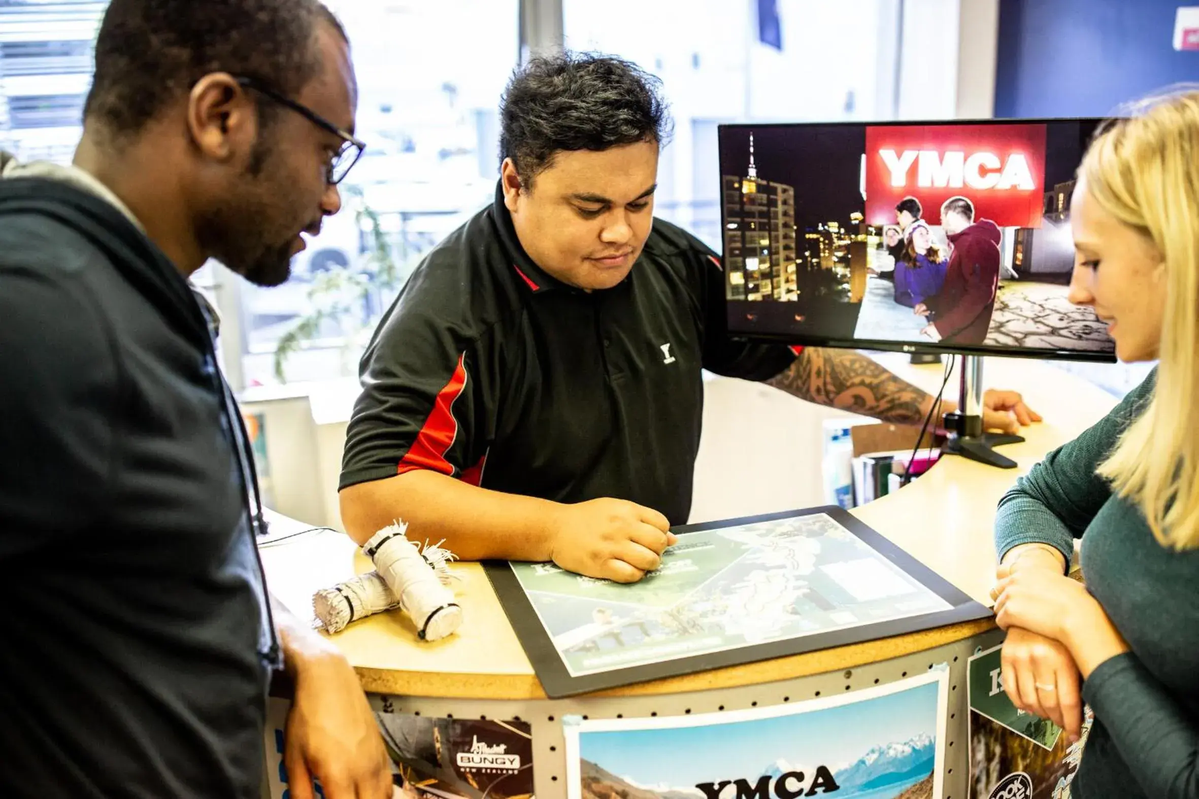 Staff in YMCA Hostel