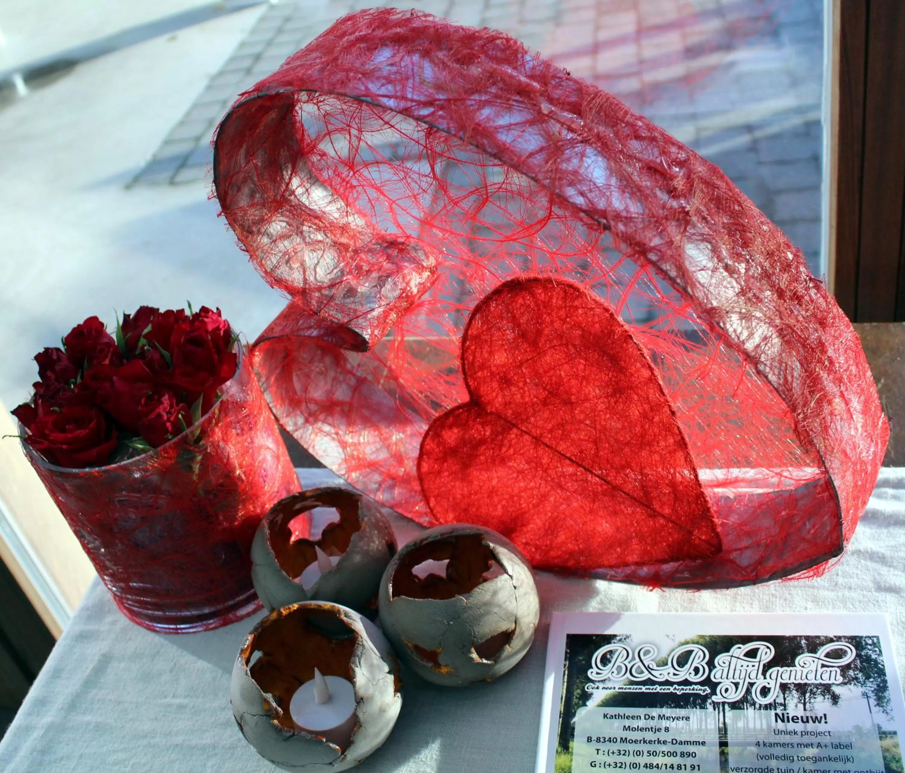 Decorative detail in B&B Altijd Genieten