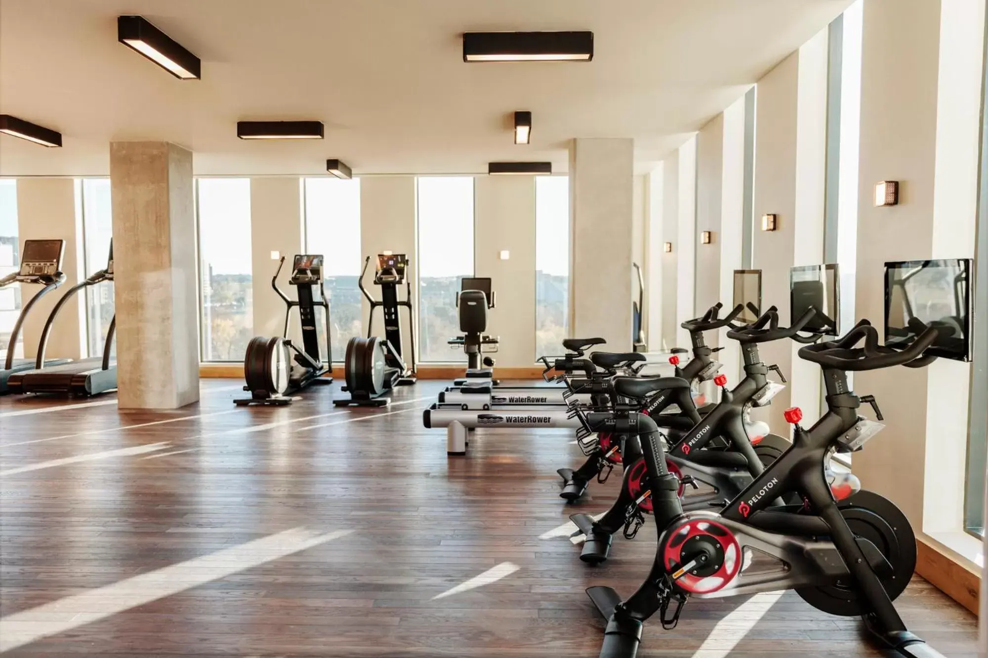 Fitness centre/facilities in Austin Proper Hotel, a Member of Design Hotels Fitness centre/facilities in Austin Proper Hotel, a Member of Design Hotels