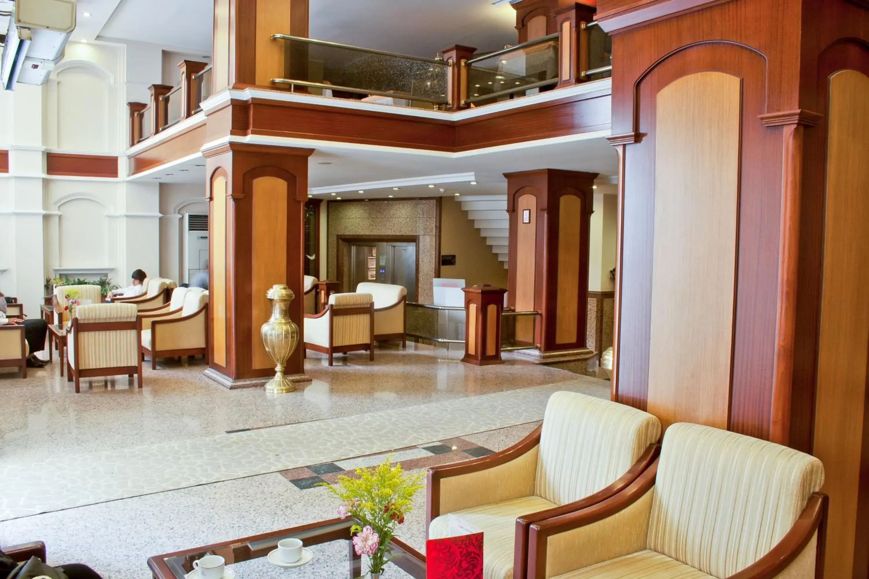 Lobby or reception in Klas Hotel
