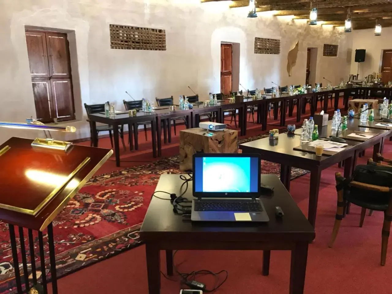 Meeting/conference room, Restaurant/Places to Eat in Telal Resort Al Ain