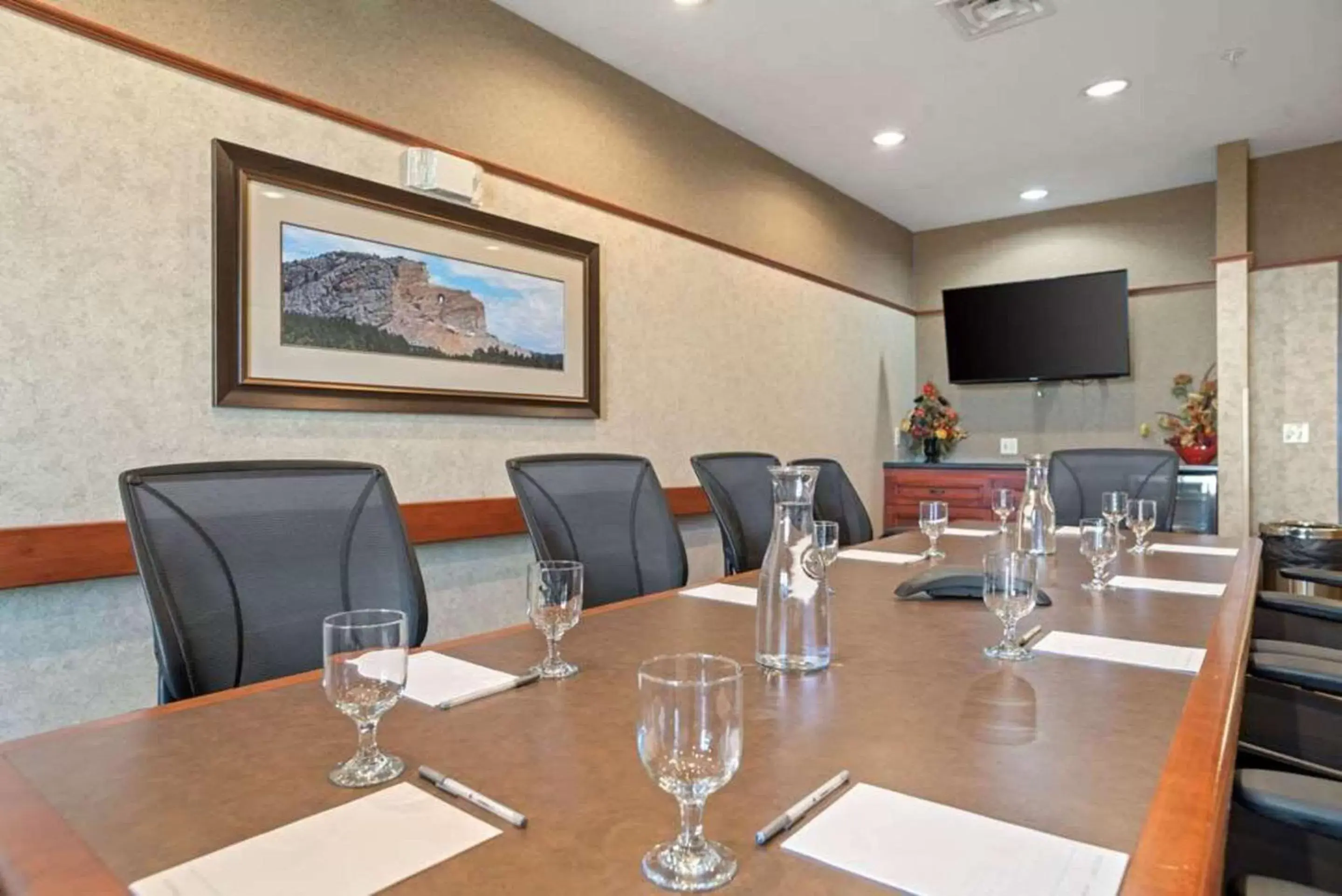Meeting/conference room, Business Area/Conference Room in Comfort Inn & Suites Rapid City near Mt Rushmore