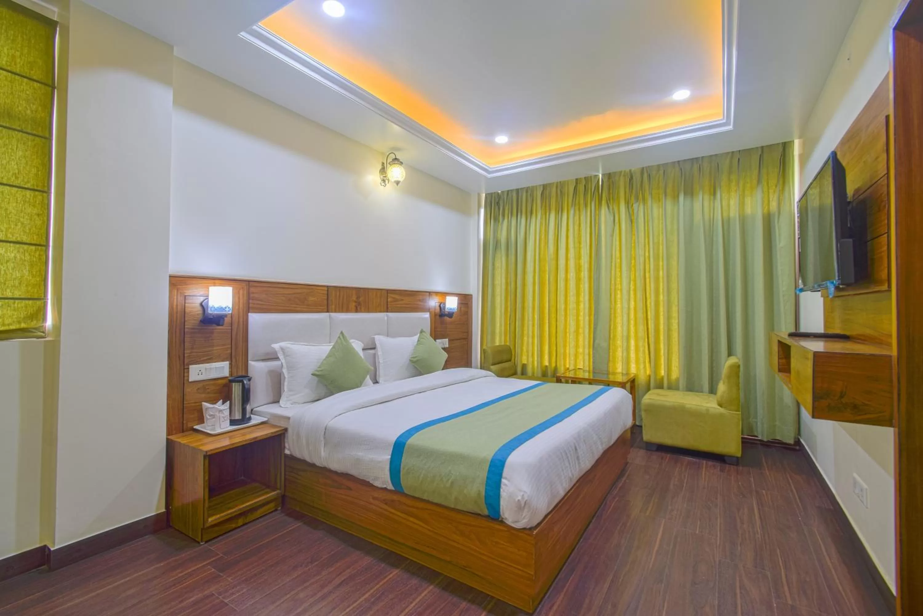 Bedroom, Bed in Hotel The Paal