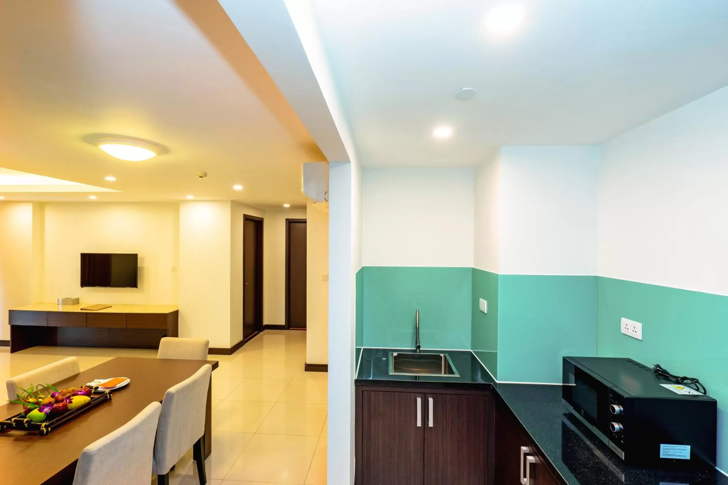 Kitchen or kitchenette, Kitchen/Kitchenette in Becamex Hotel New City