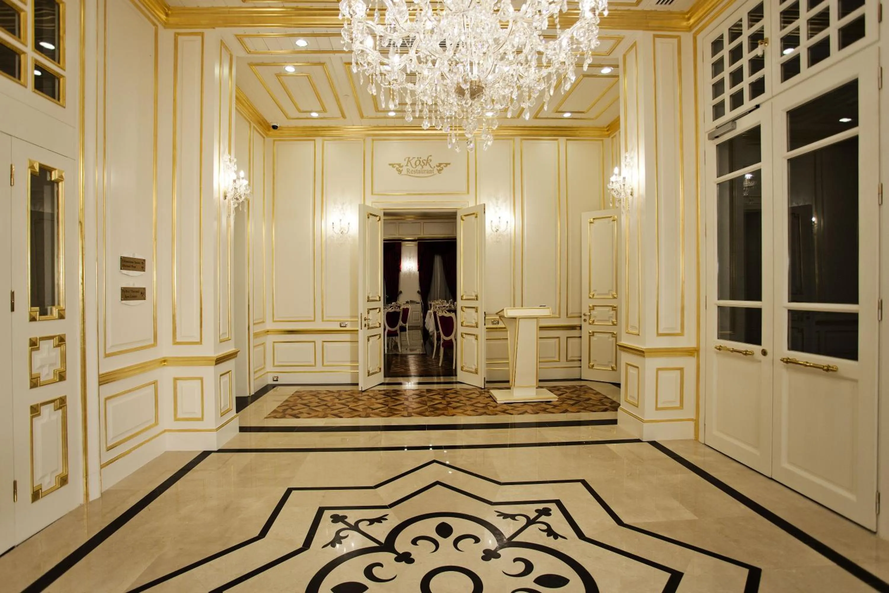 Decorative detail in Limak Yalova Thermal Boutique Hotel