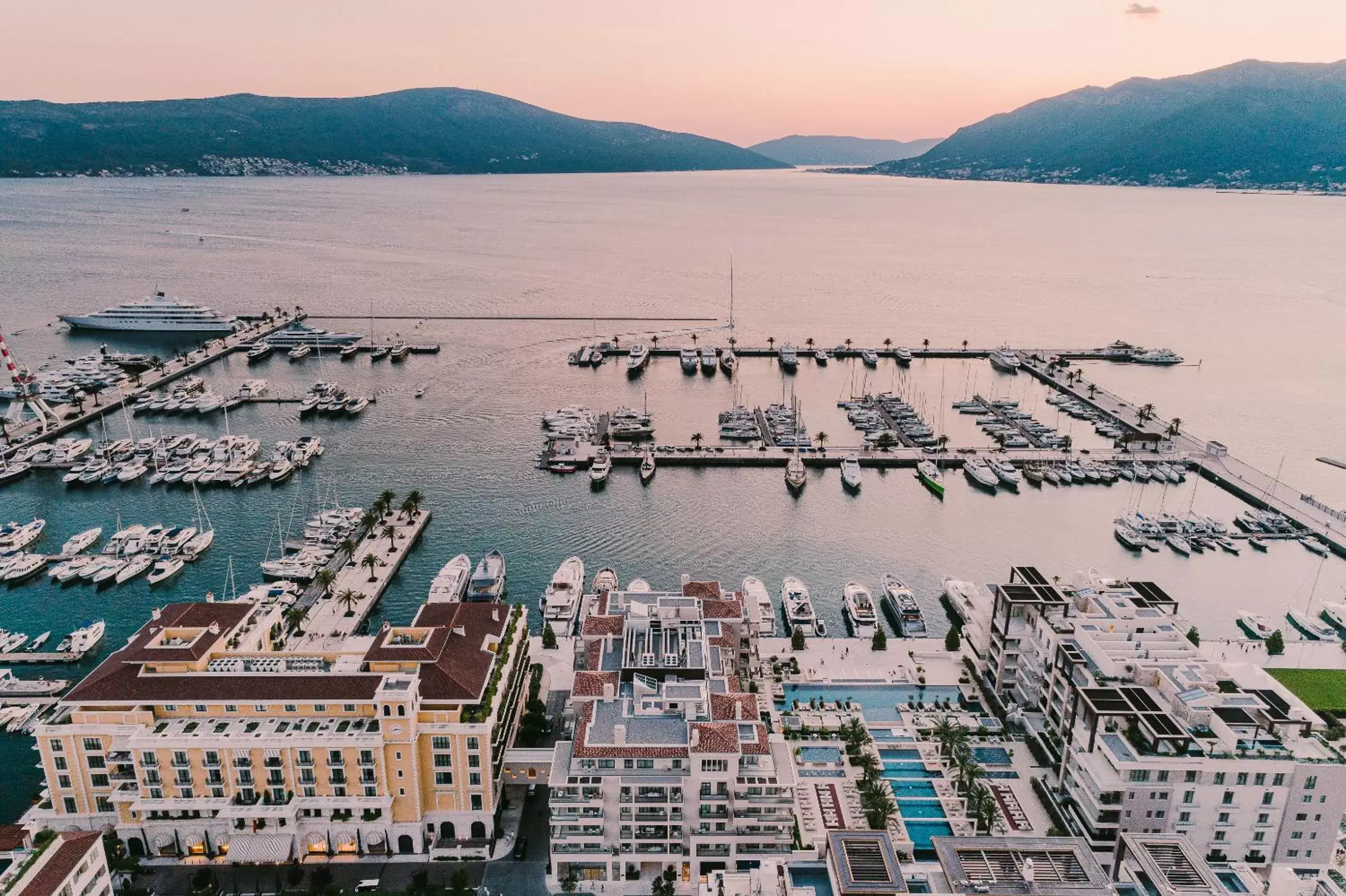 Property building, Bird's-eye View in Regent Porto Montenegro