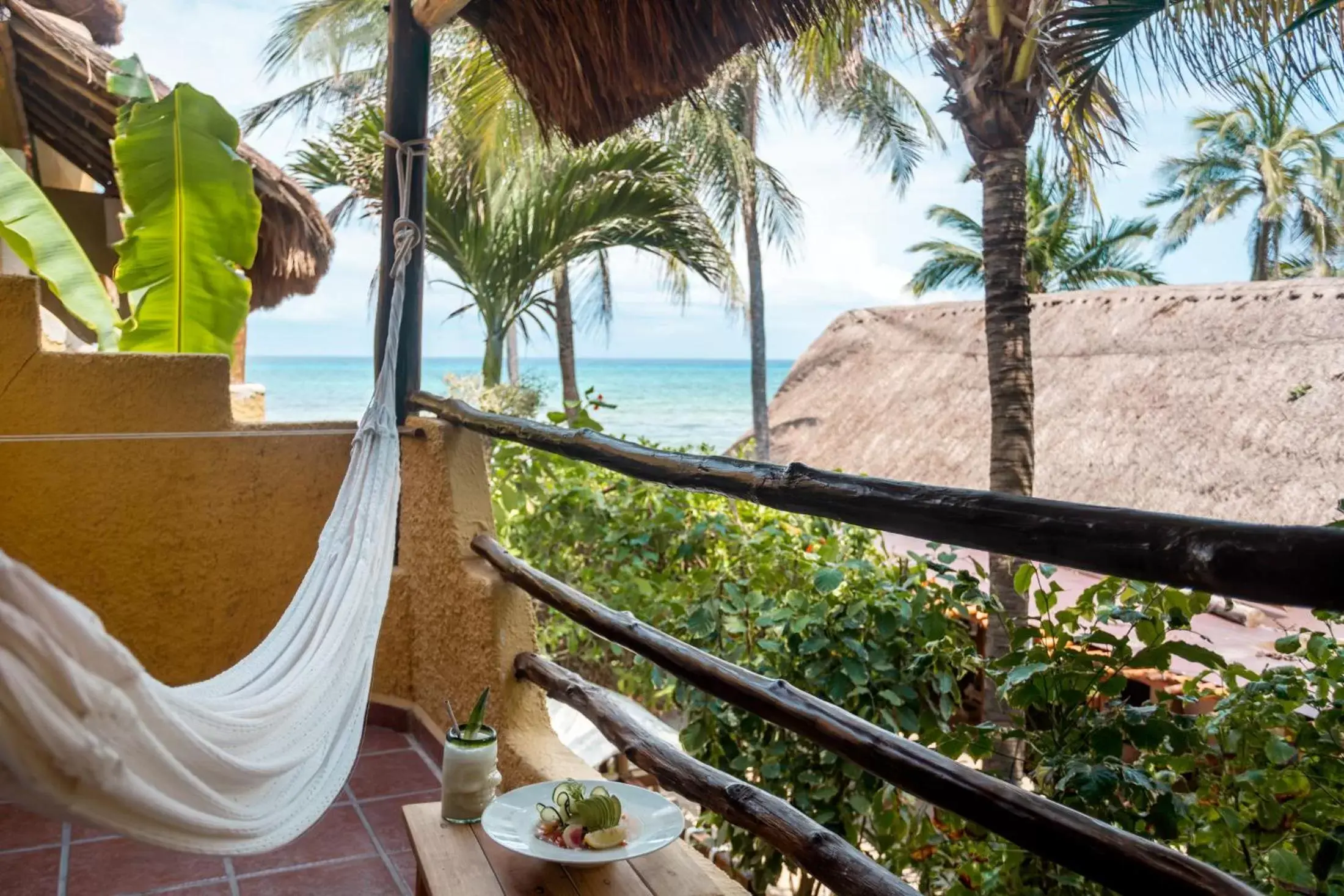 Balcony/Terrace in Hotel Colibri Beach